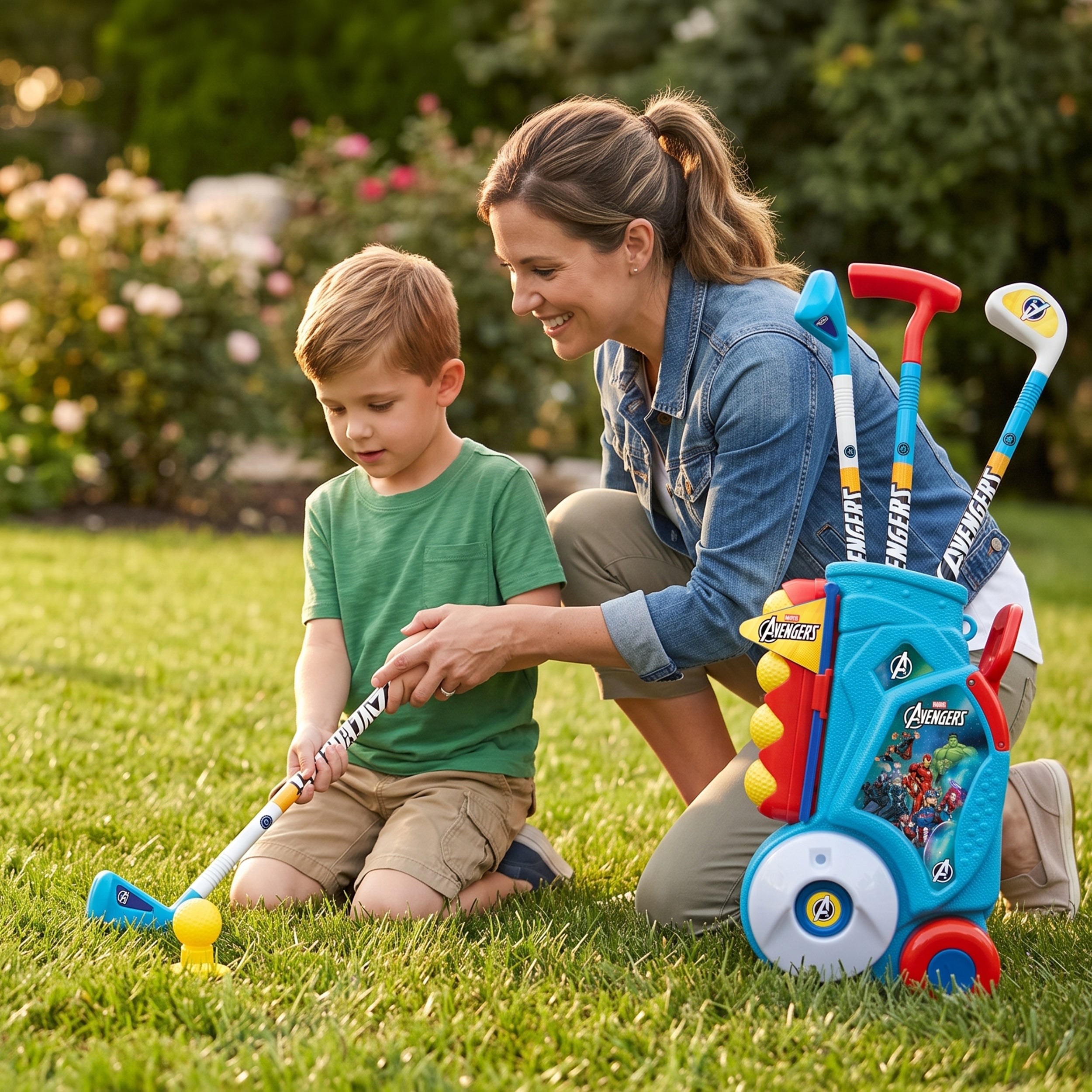 Avengers Golf Caddy Playset