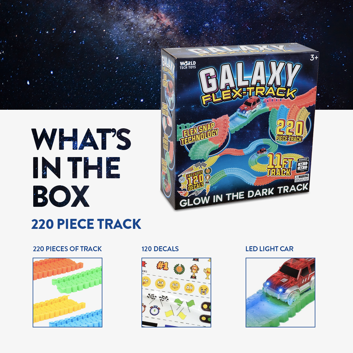 Galaxy Flex-Track (220 Piece)