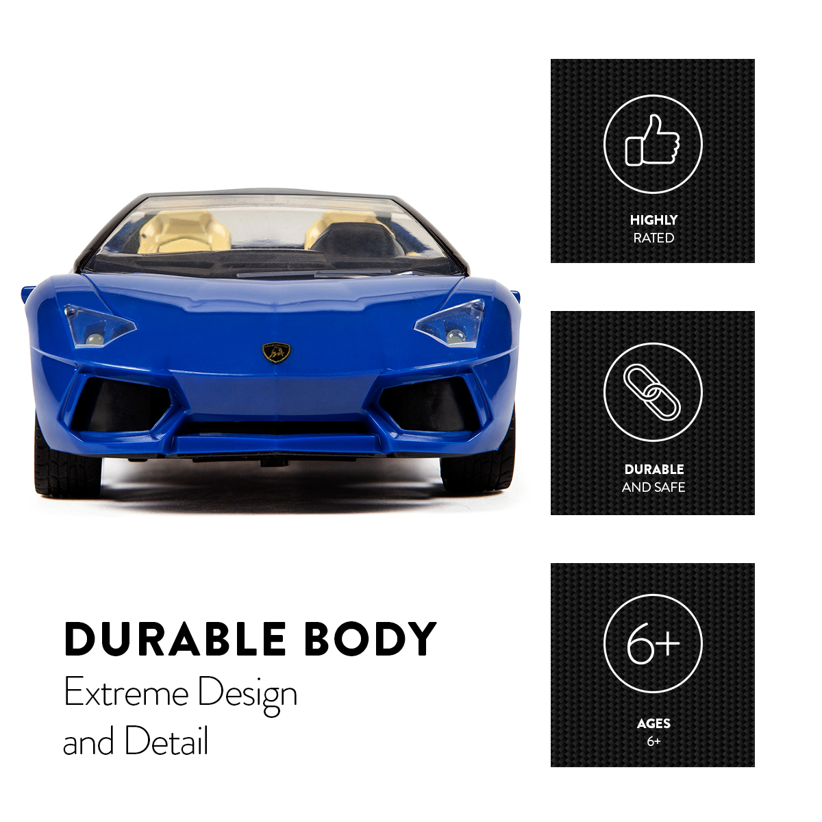 Lamborghini Aventador Roadster 1:24 Full Function Electric RC Car