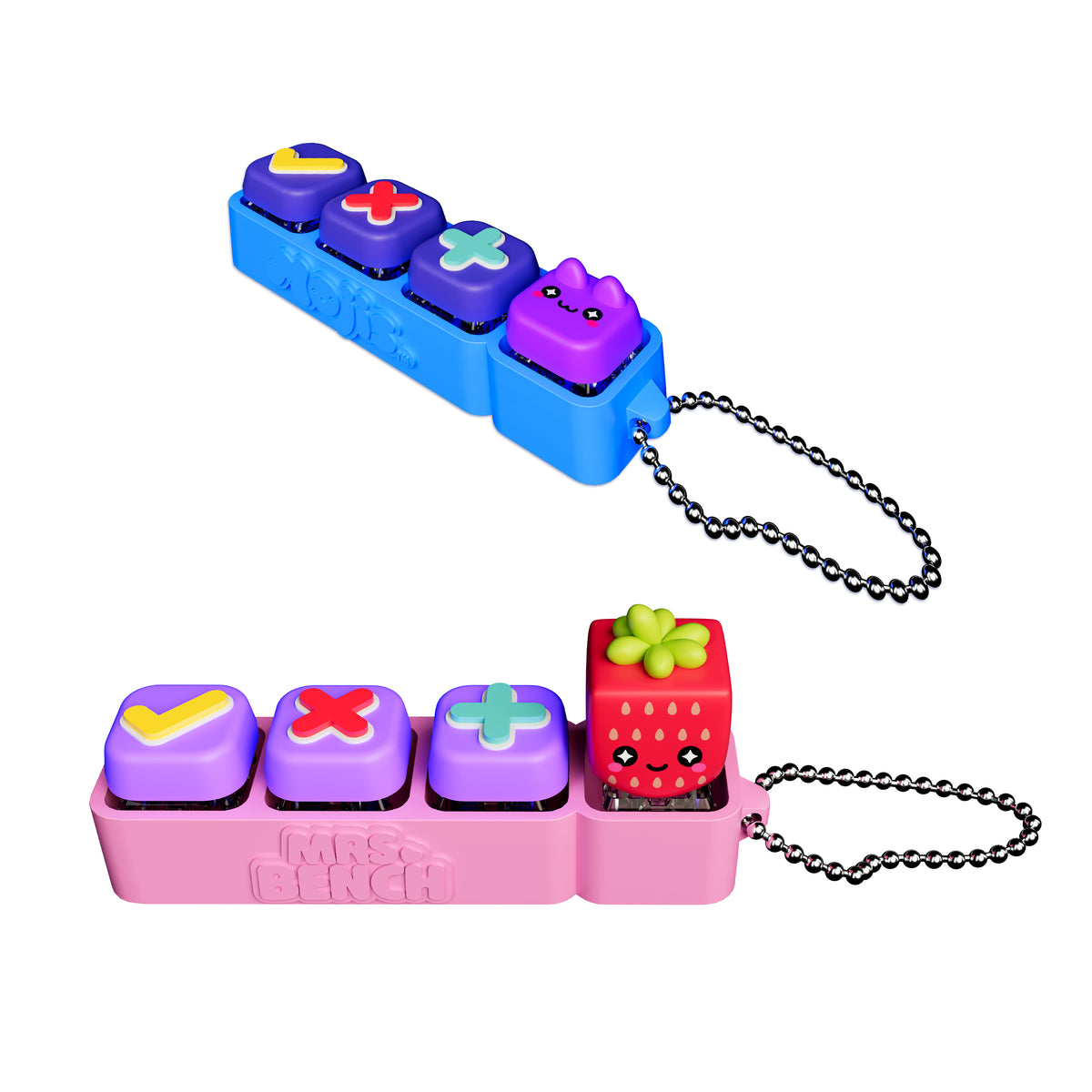 Mrs Bench Keychain clicker