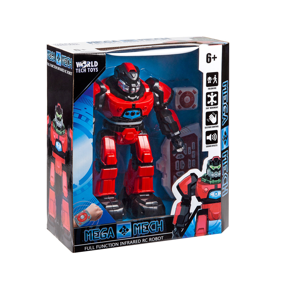 Robot RC infrarrojo con funciones completas Megamech