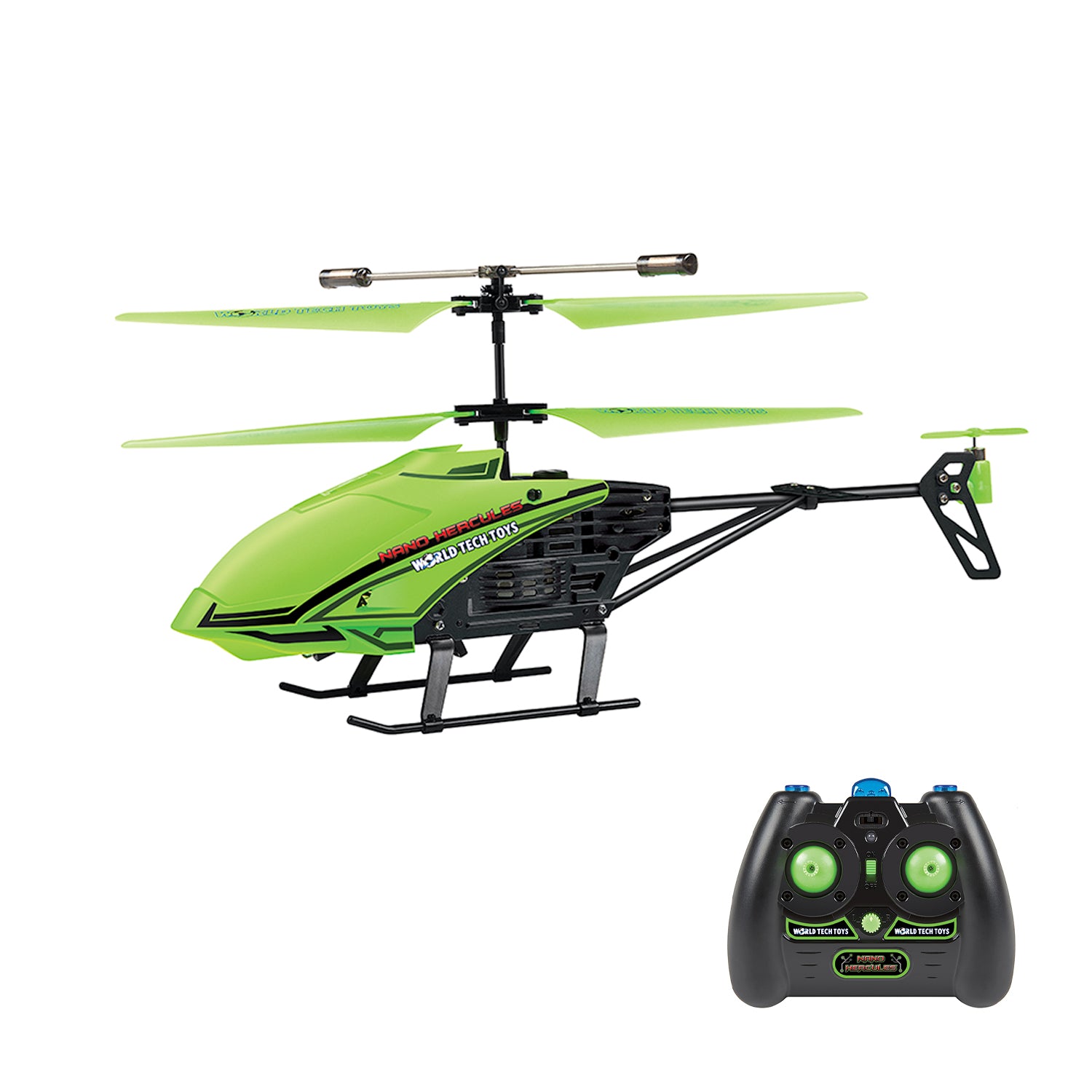 3.5CH Nano Hercules "Glow in the Dark" IR UNBREAKABLE Gyro Helicopter