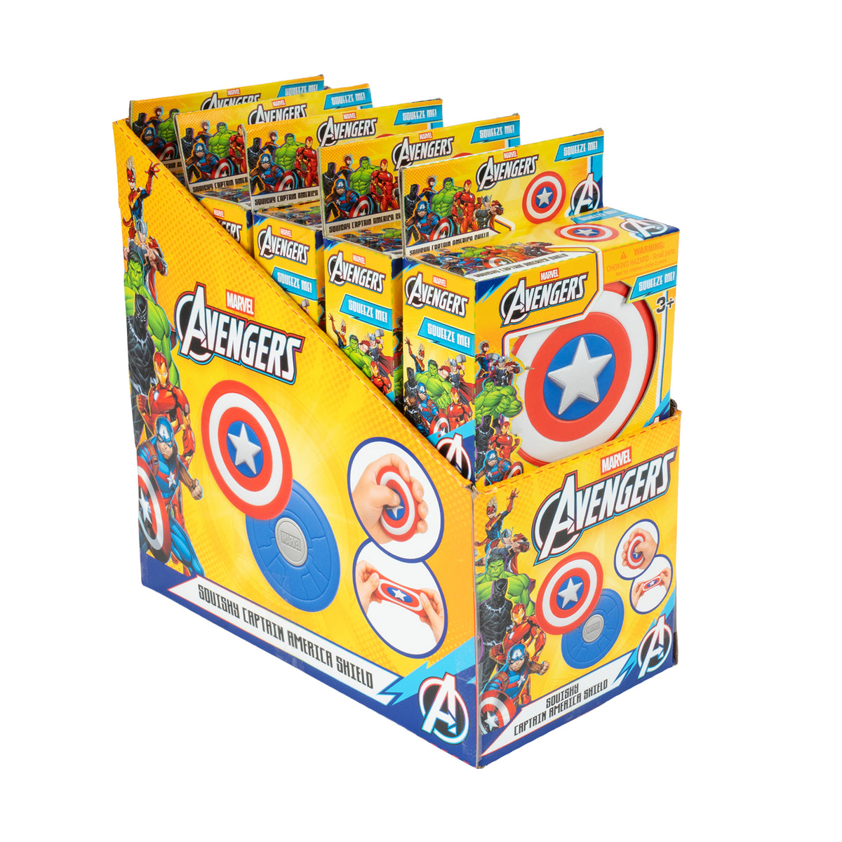 Marvel CAPTAIN AMERICA Avengers Squishy Shield by MOJIS
