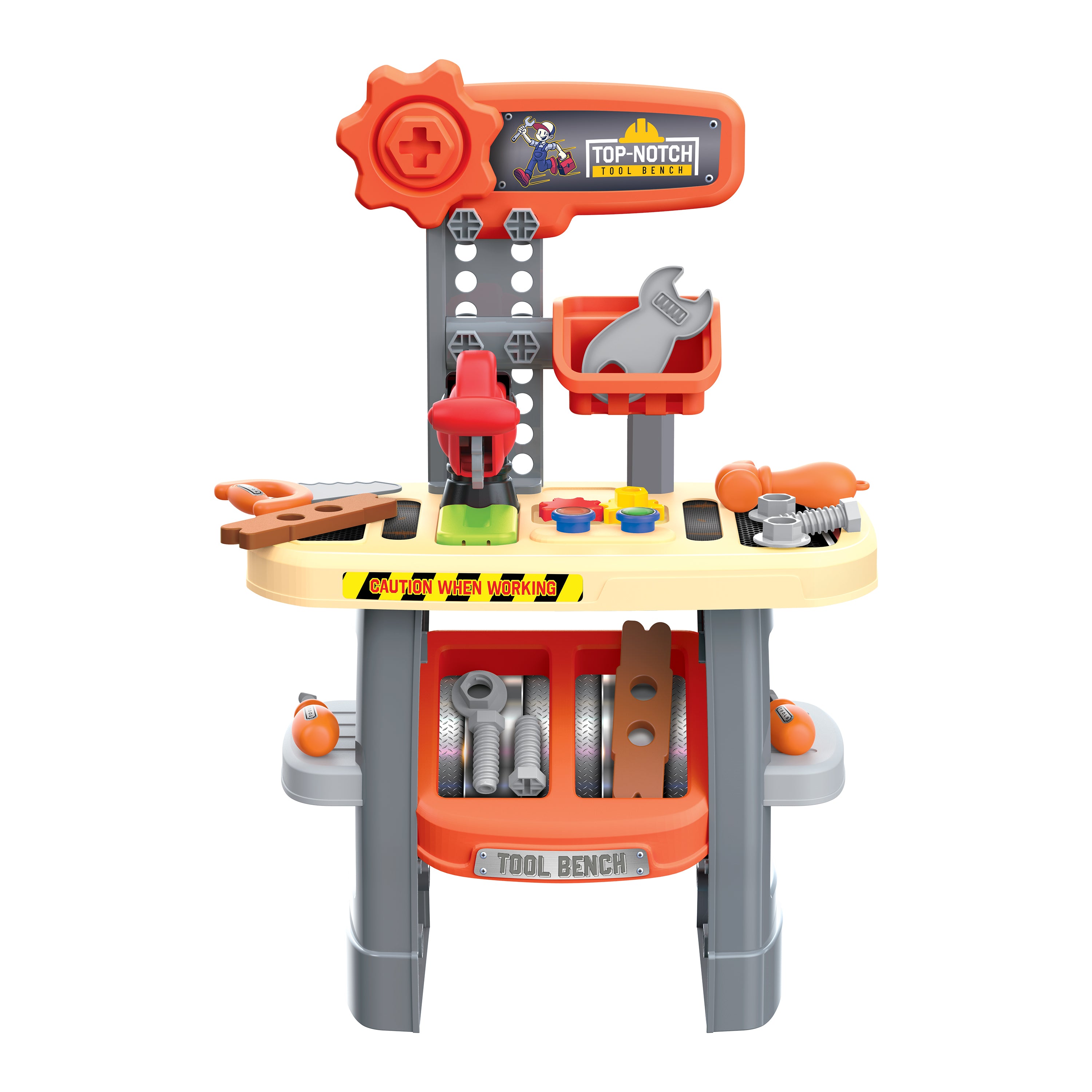 Top-Notch Kid's Tool Bench Playset (32 Pieces)