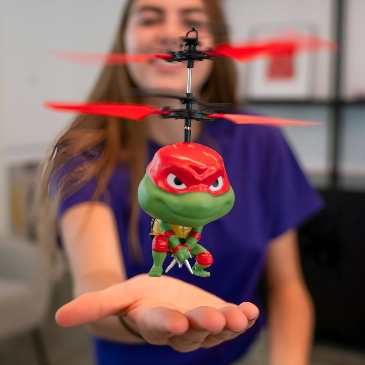 TMNT Mutant Mayhem Raphael Cabeza Grande OVNI