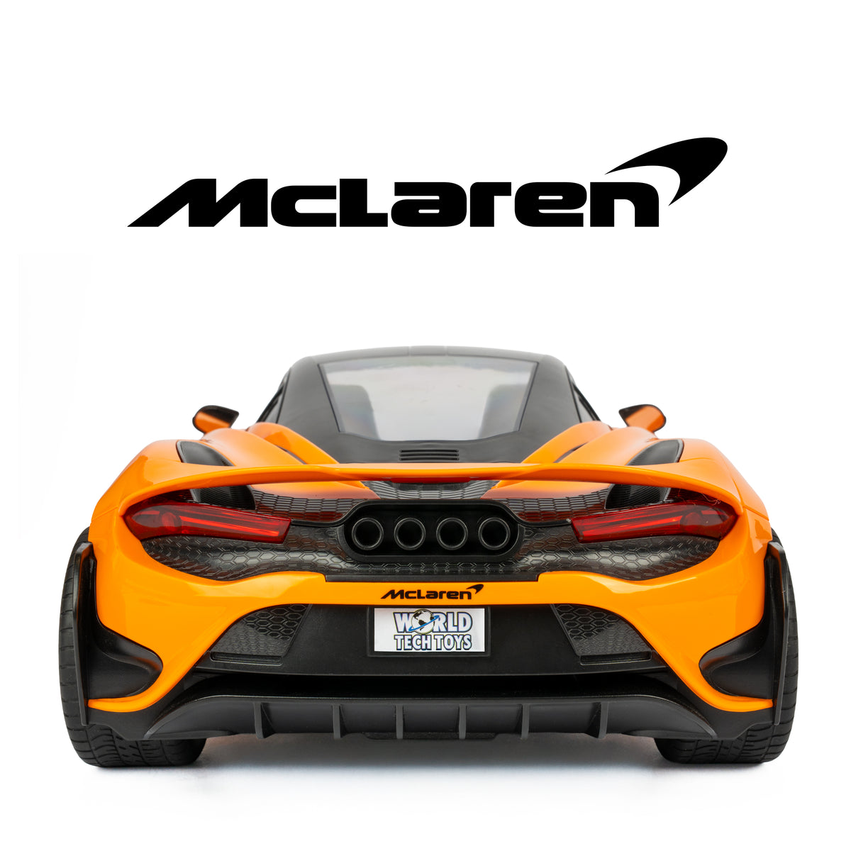 1:10 McLaren 765LT 2.4Ghz RC Car with Rechargeable Battery
