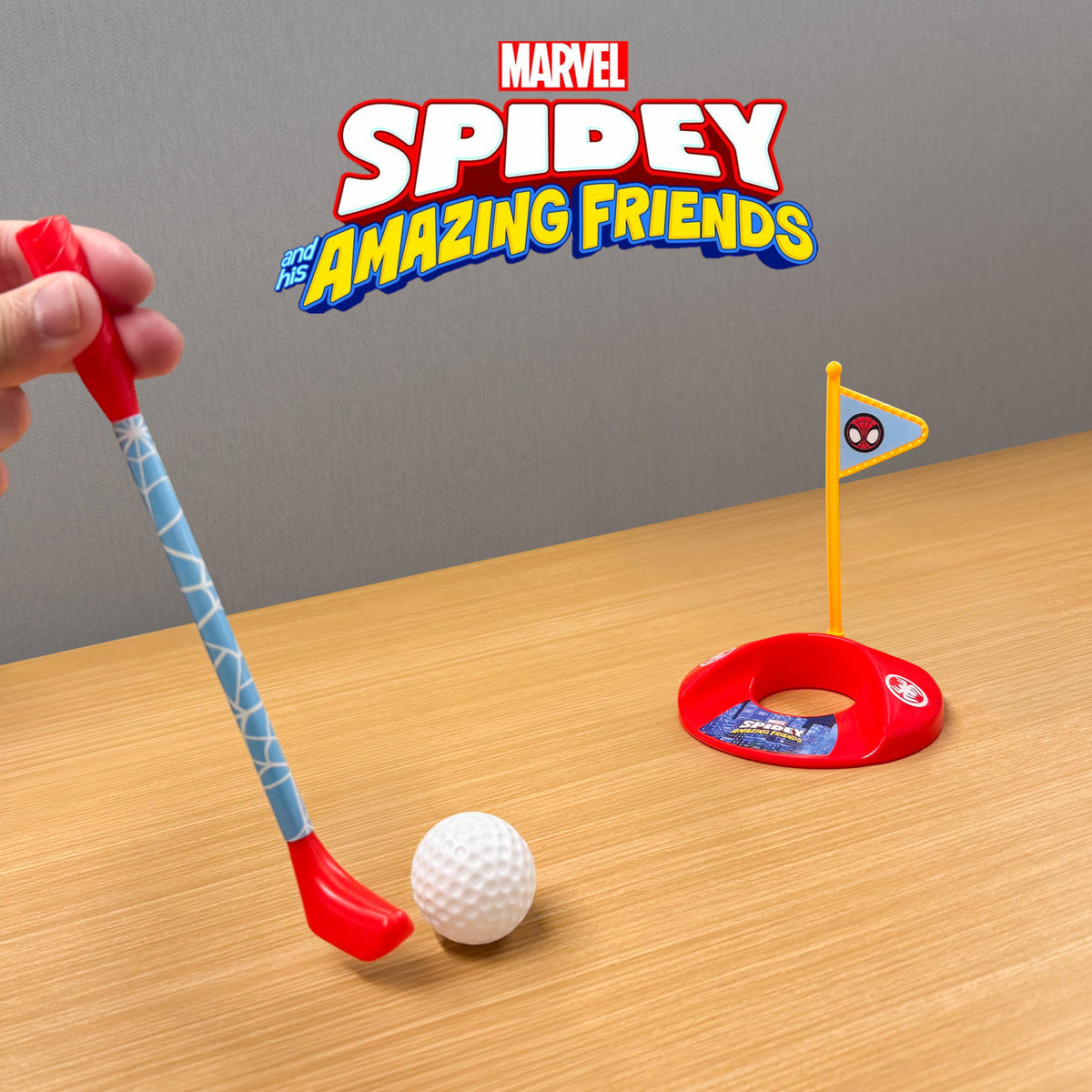 Juego de mesa de minigolf Spidey y sus increíbles amigos