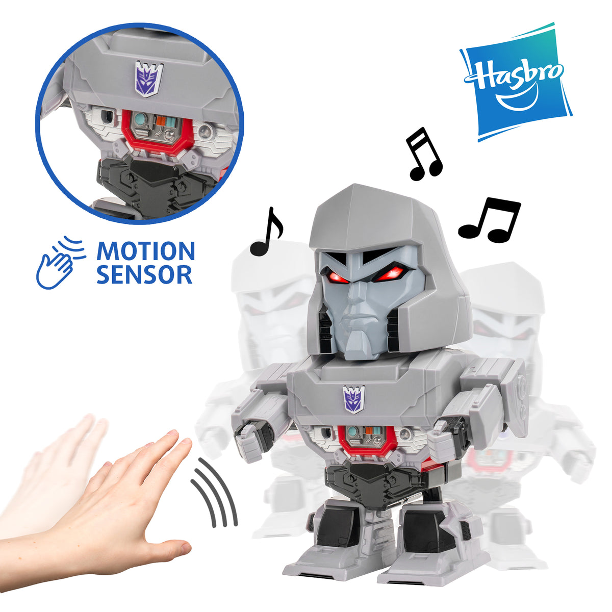 Robot bailarín Megatron de Transformers
