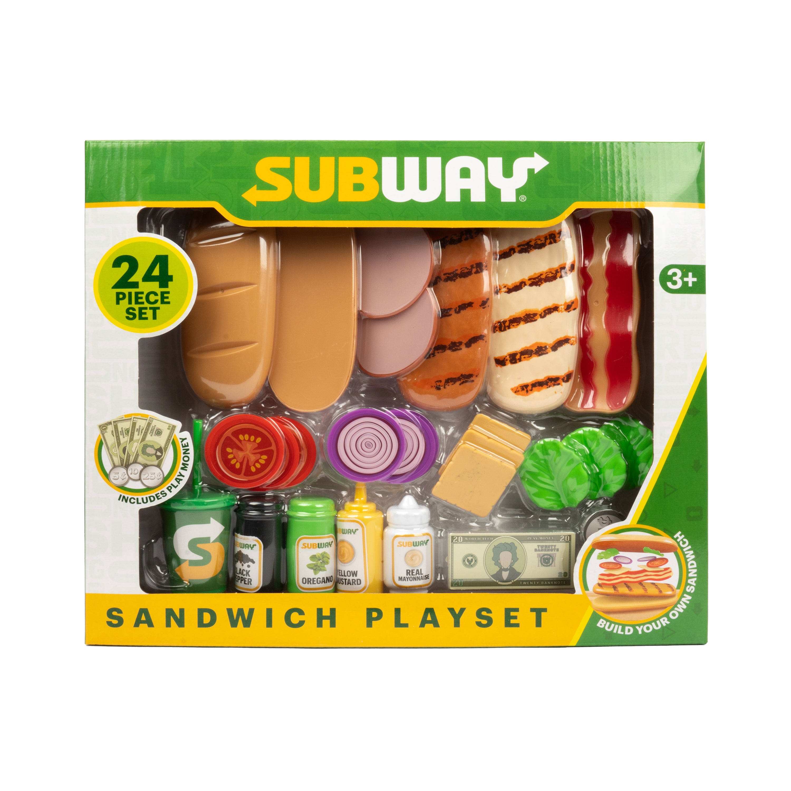 Subway Sandwich Playset (24 Piece Set)