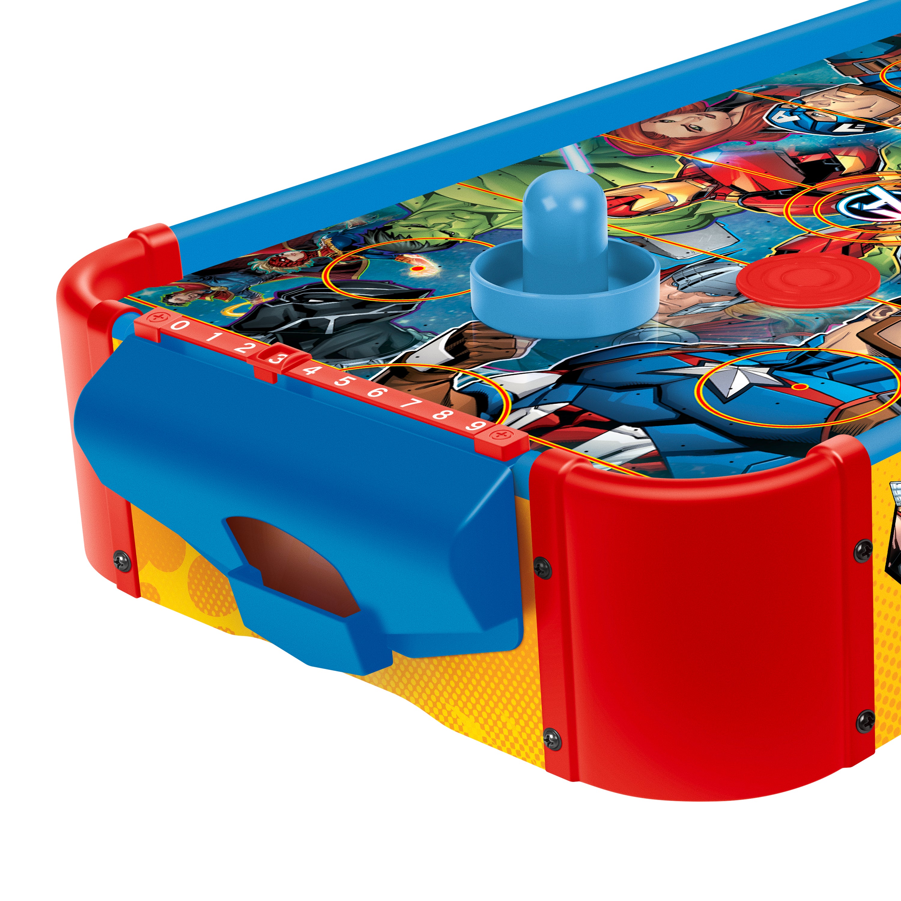 Avengers Wooden Electronic Air Hockey Table