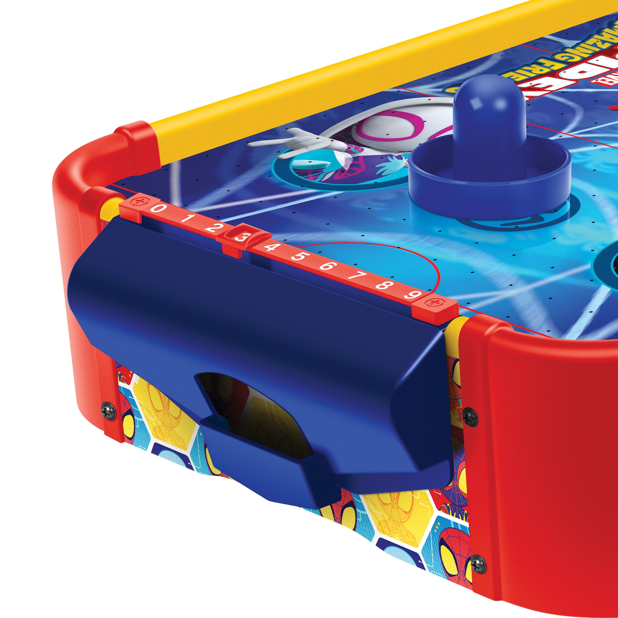 Spidey and His Amazing Friends Wooden Electronic Air Hockey Table