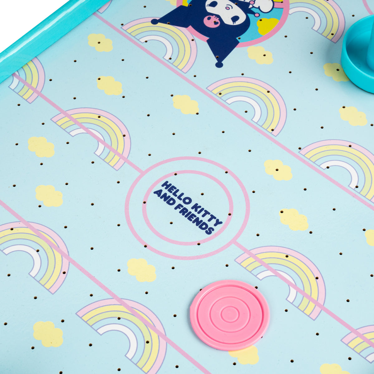 Hello Kitty Wooden Tabletop Air Hockey