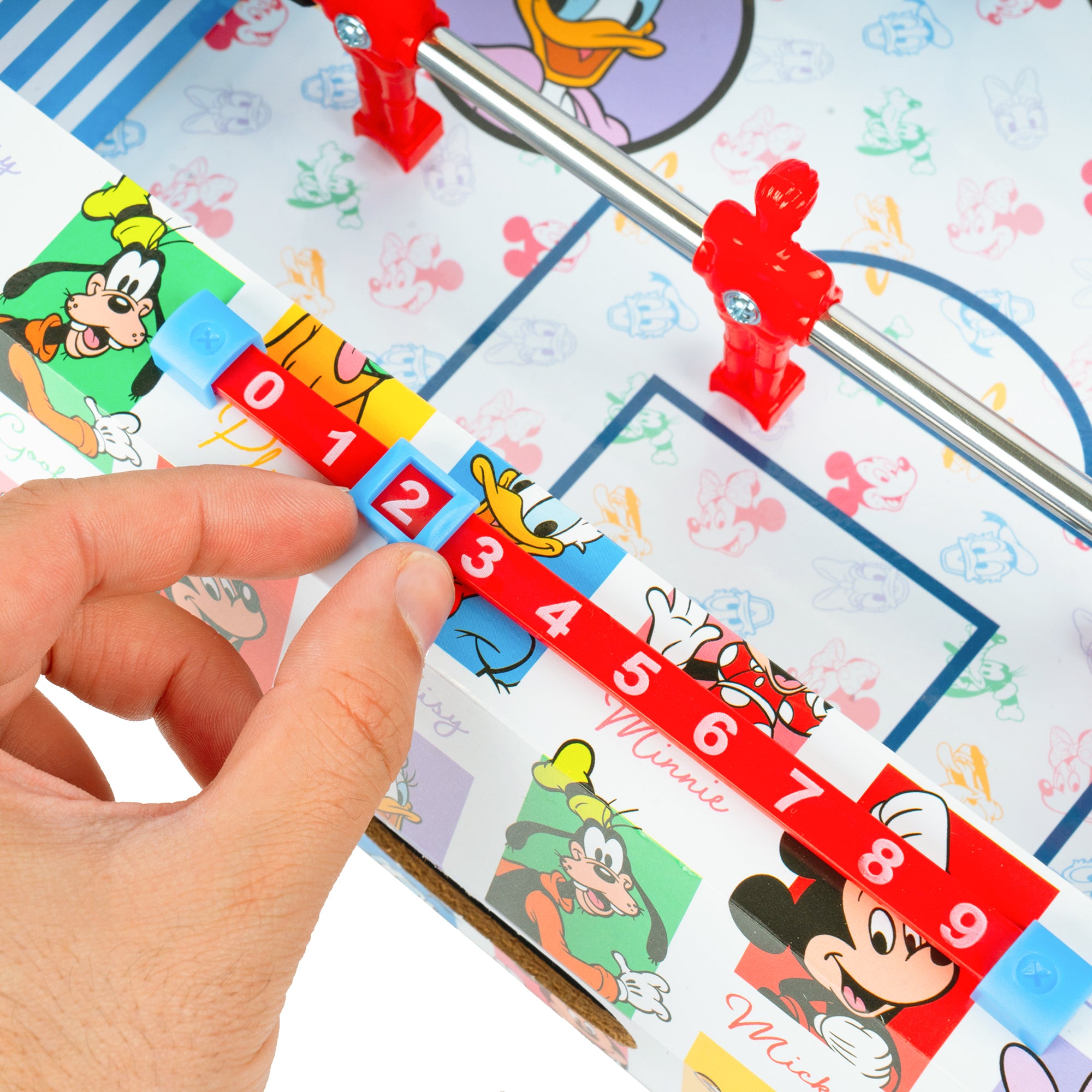 Juego de futbolín de madera Stitch