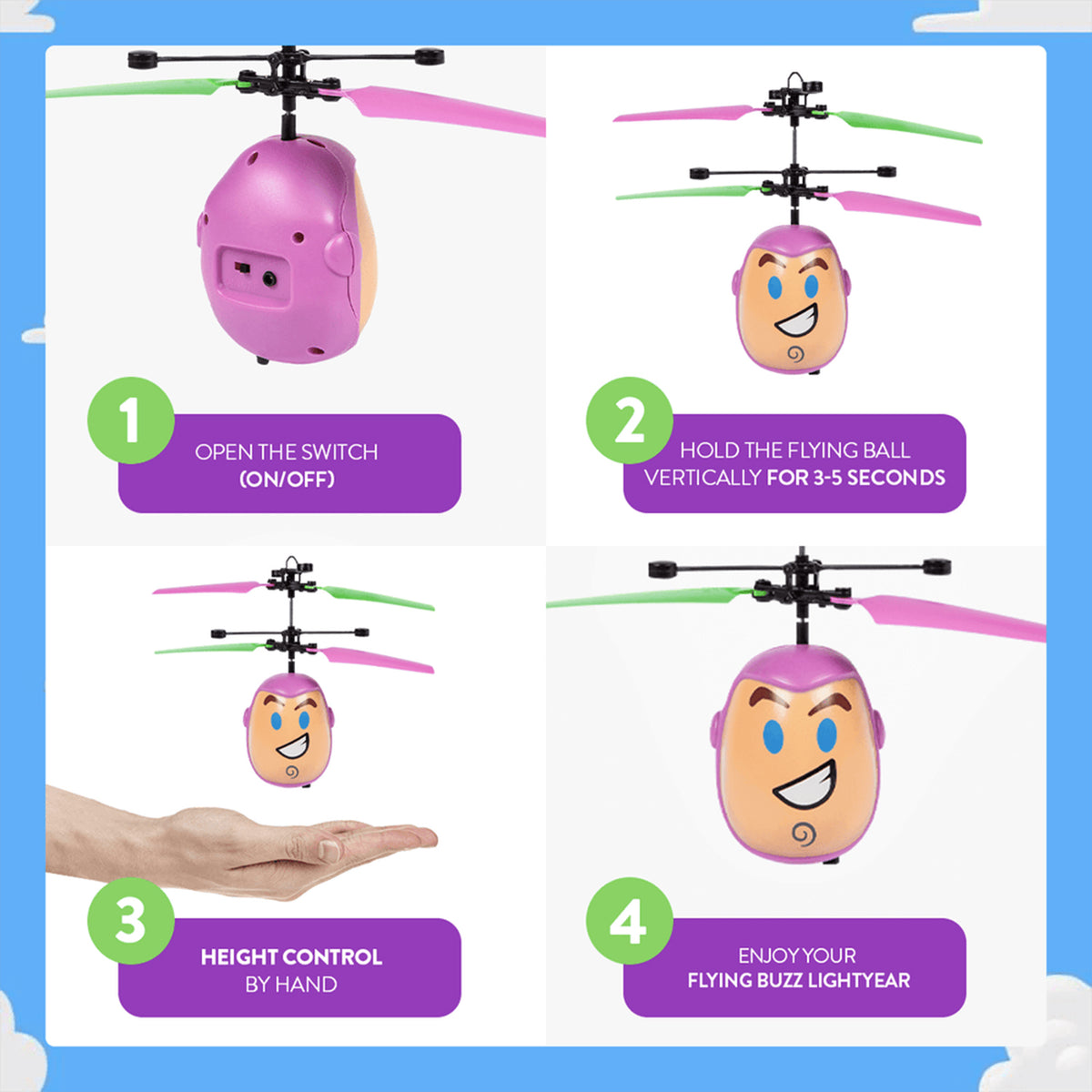 Buzz Lightyear Heli Ball 