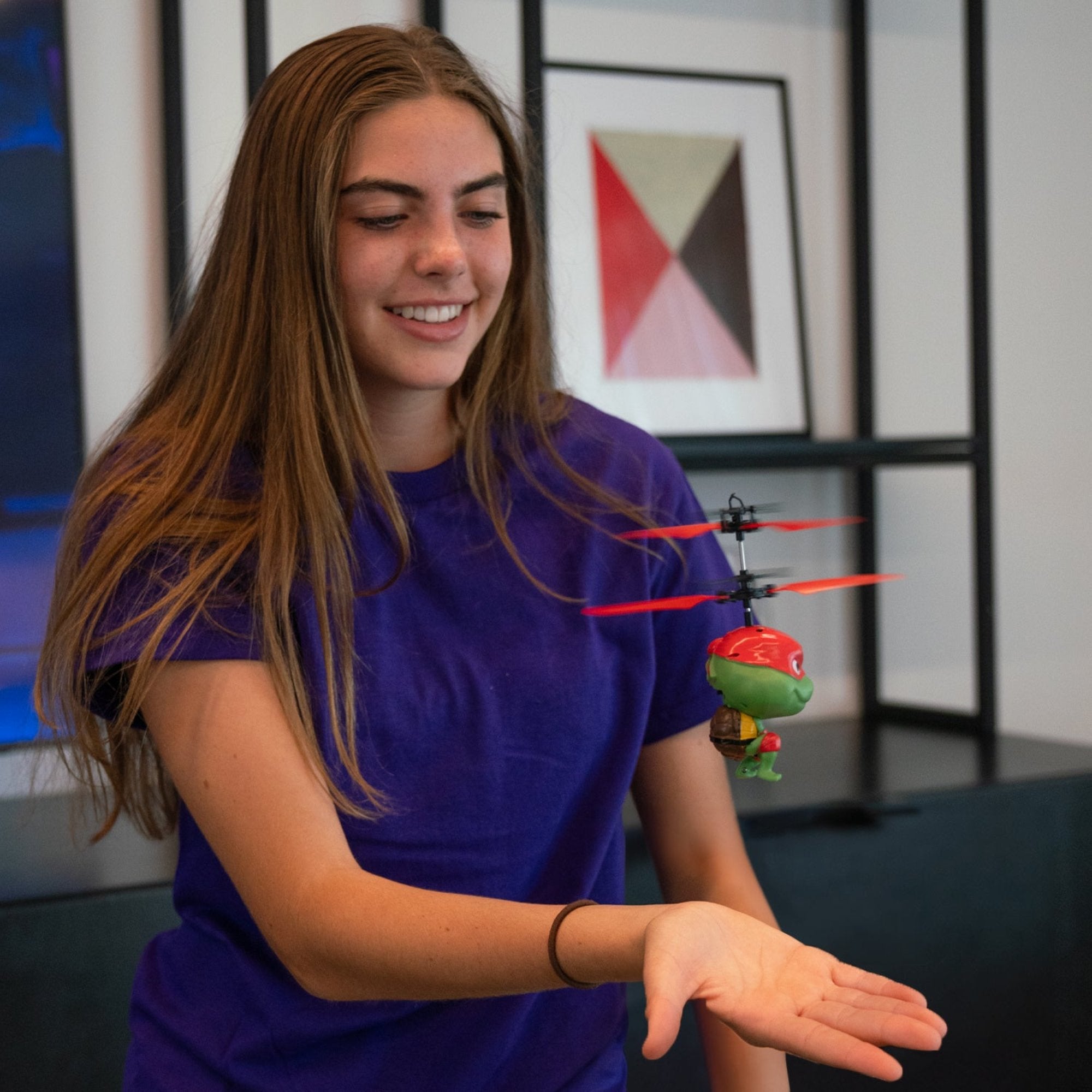 TMNT Mutant Mayhem Raphael Cabeza Grande OVNI