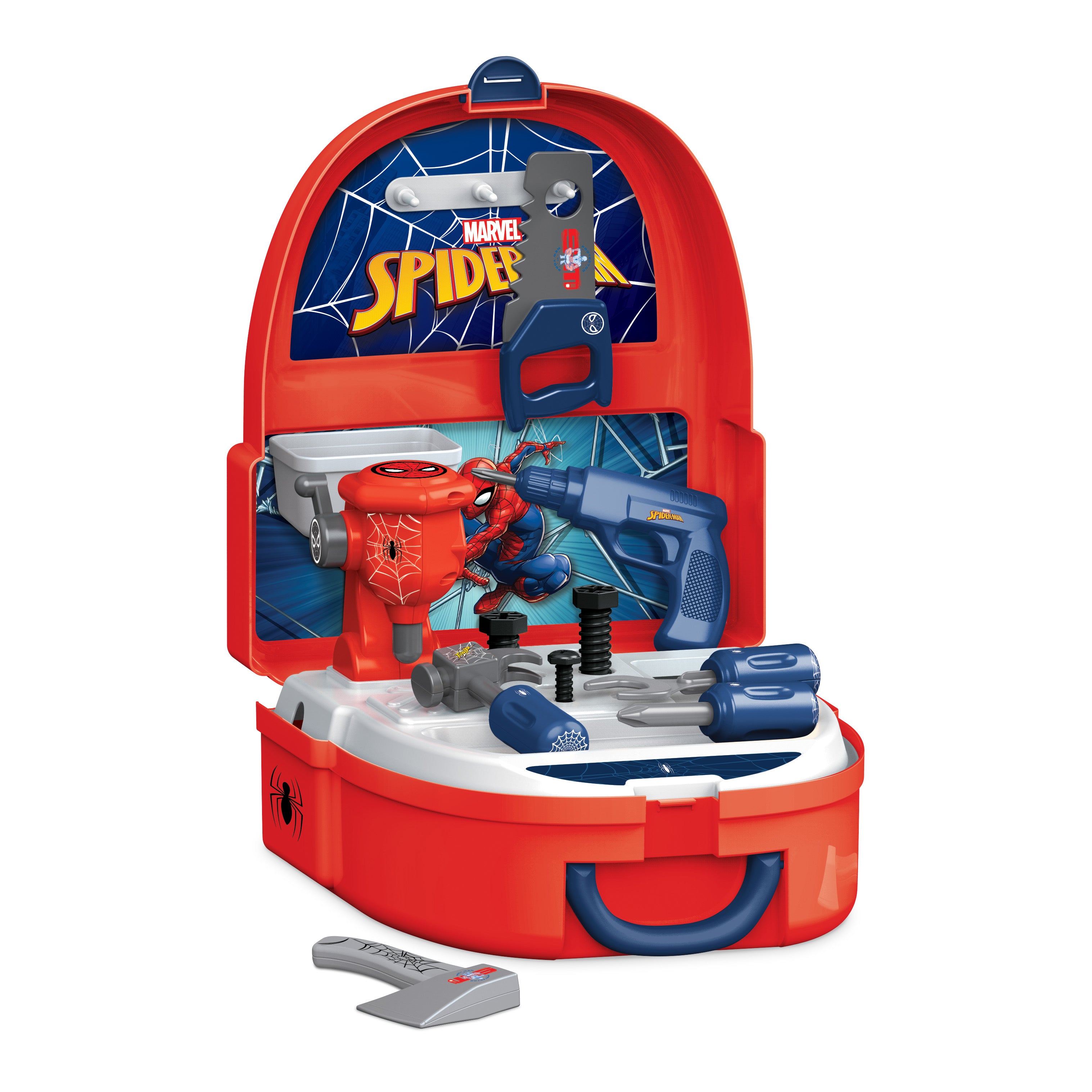 SpiderMan Handyman Backpack 18 Piece Tool Set