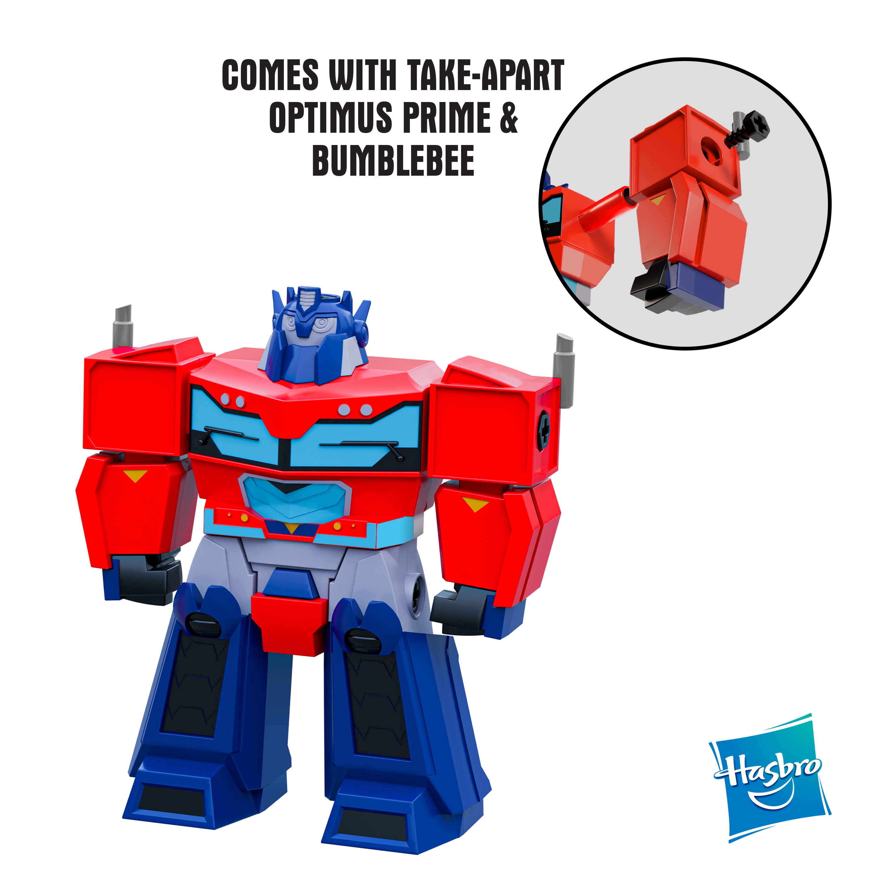 Transformers Rescue Bots Academy Tool Bench Playset with Take Apart Robots (68 Pieces)