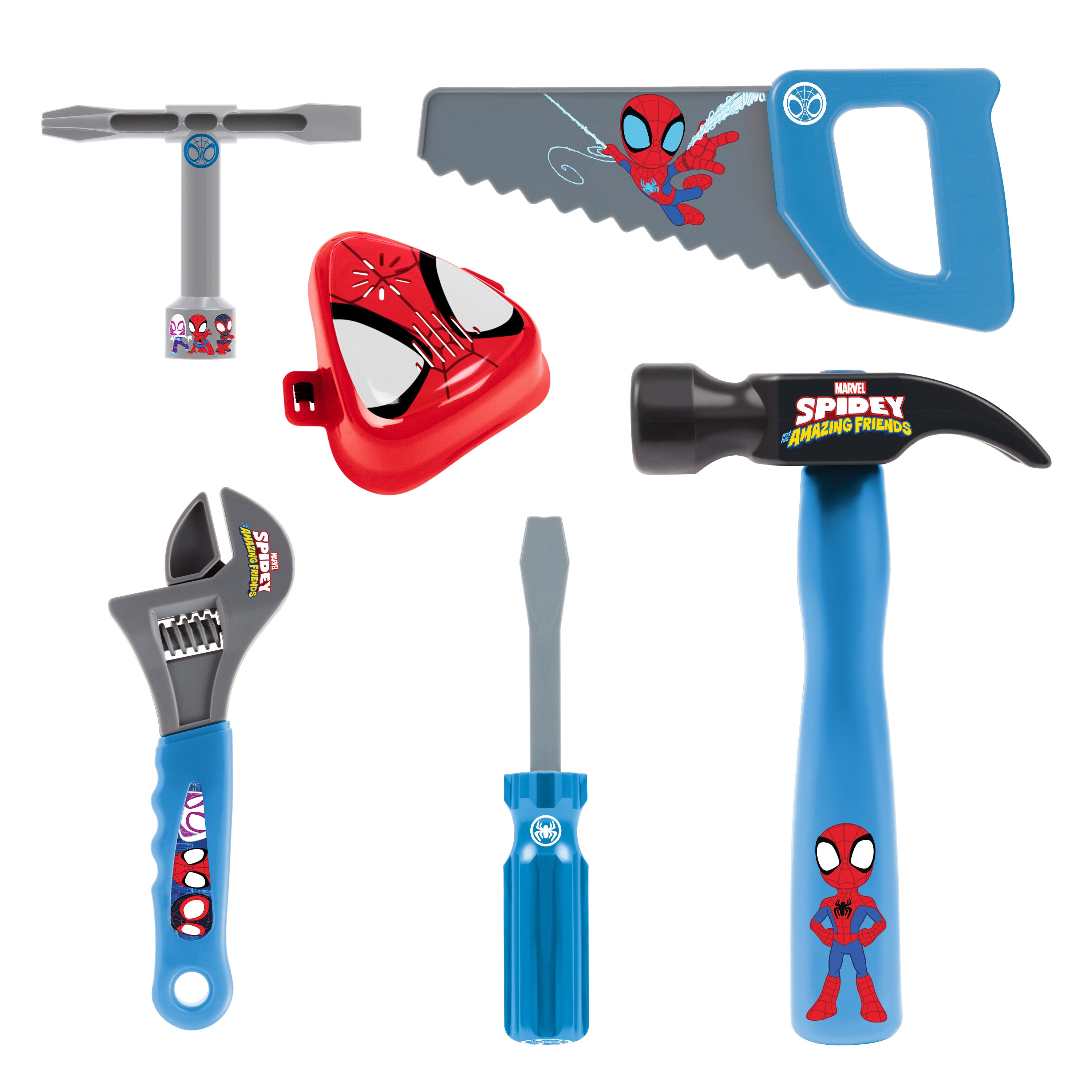 Spidey and his Amazing Friends 14 Piece Carpenter Playset - Tool set