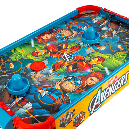 Marvel Avengers Electronic Wooden Tabletop Air Hockey