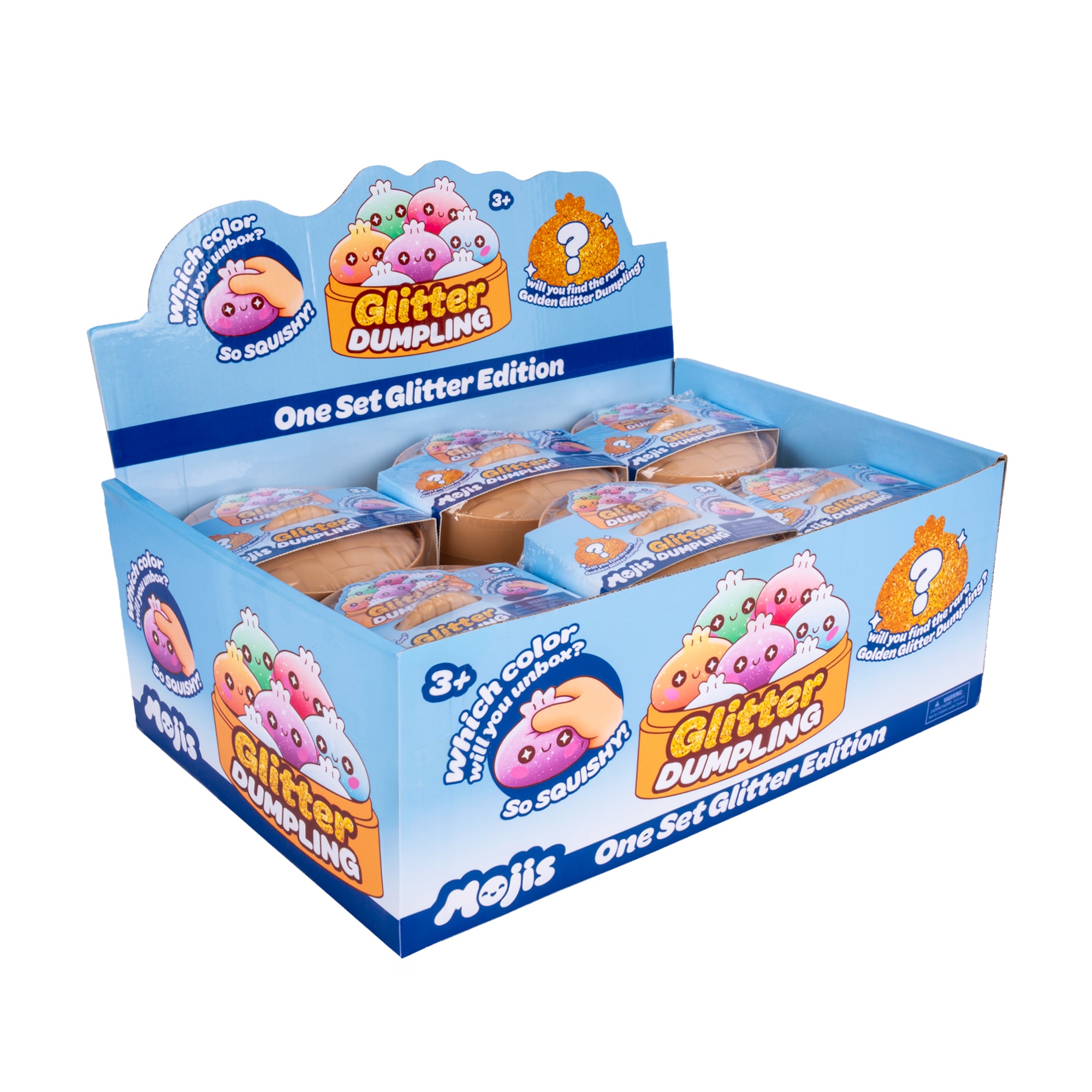 Mojis Glitter Dumplings Colorful Mystery Box