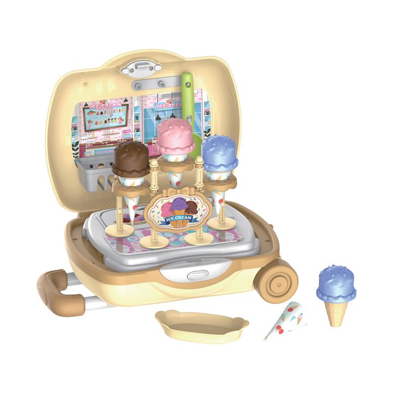 Ice Cream Parlor  Luggage Playset (27 pieces)