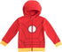 Sudadera con capucha transformable 2 en 1 y peluche suave de Iron Man de Cubcoats, color rojo 