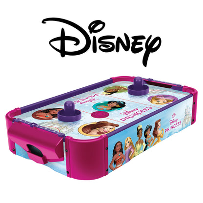 Mesa electrónica de hockey de aire de madera de las Princesas Disney