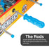 Juego de futbolín de madera Stitch