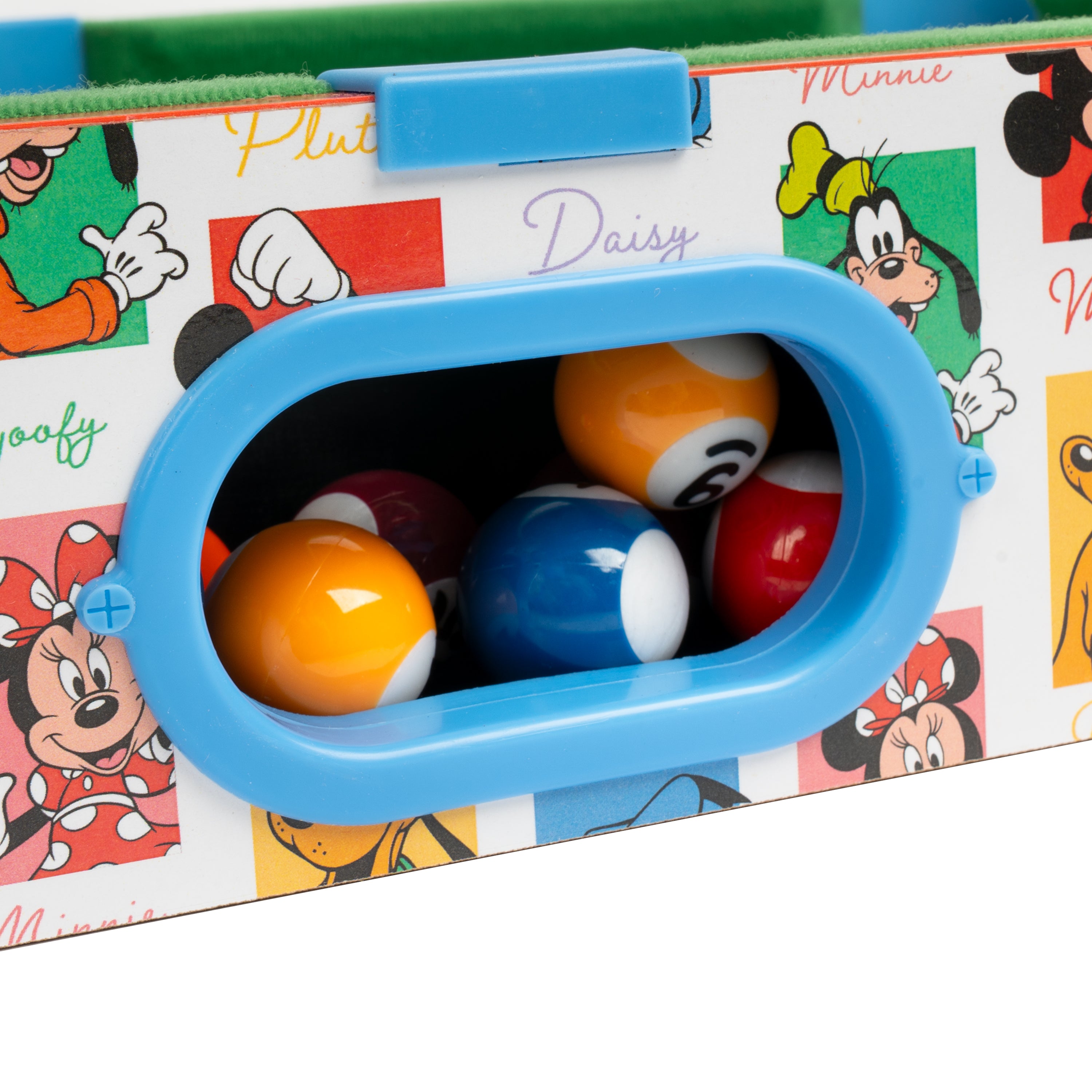 Mickey & his Friends Wooden Tabletop Pool Table