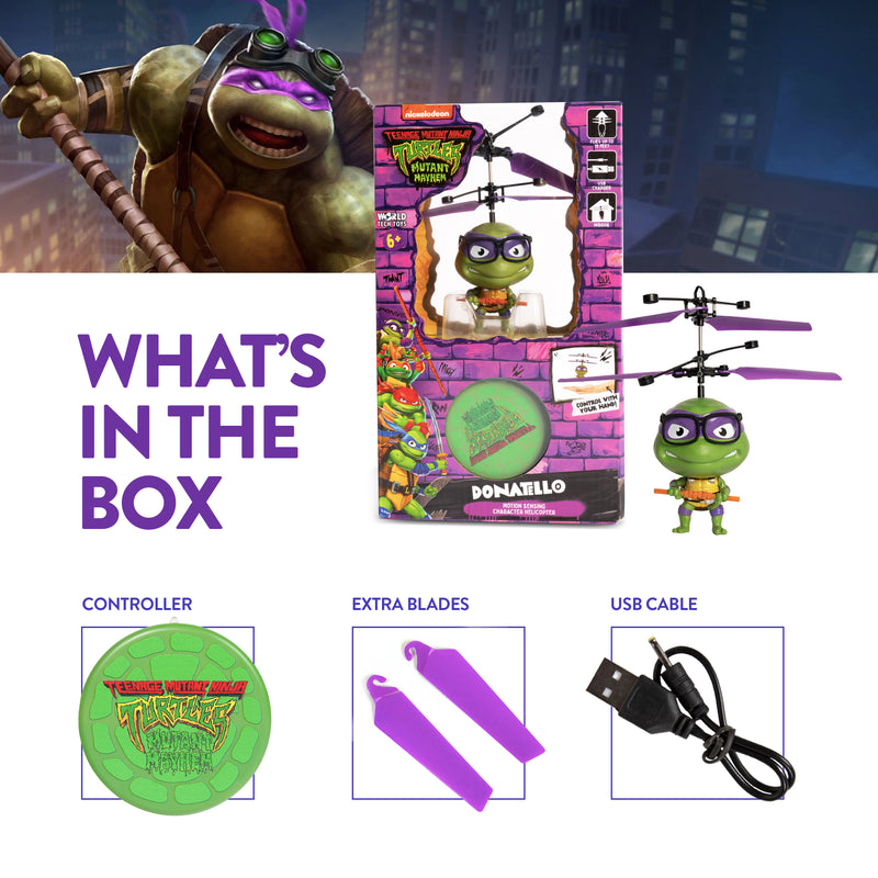 TMNT Mutant Mayhem Donatello Big Head UFO