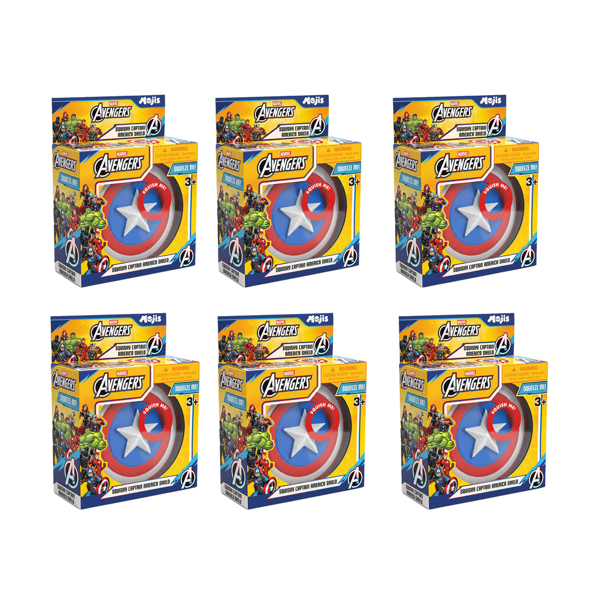 Marvel CAPTAIN AMERICA Avengers Squishy Shield by MOJIS