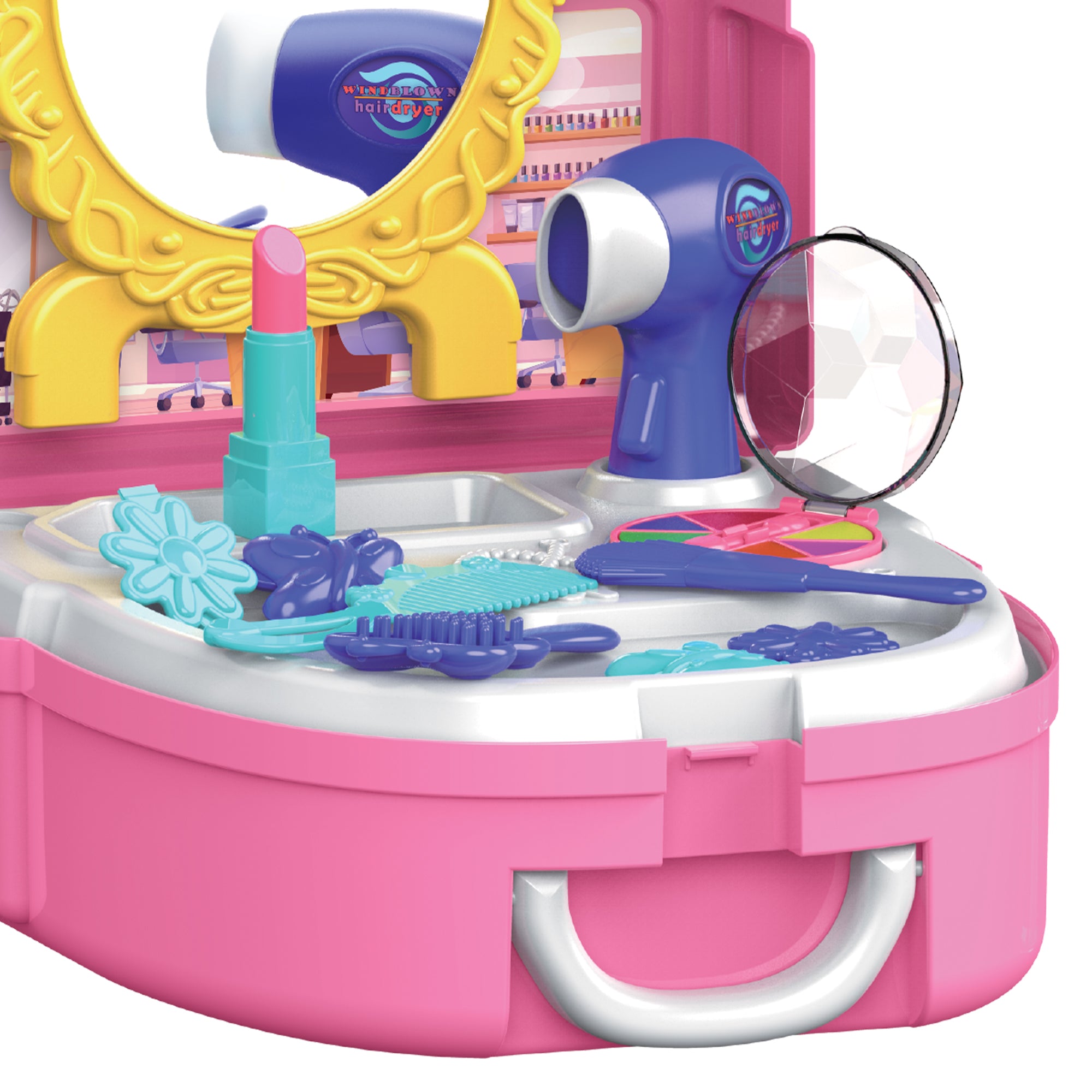 Dazzle & Delight Kid's Beauty Spa Playset (19 pieces)