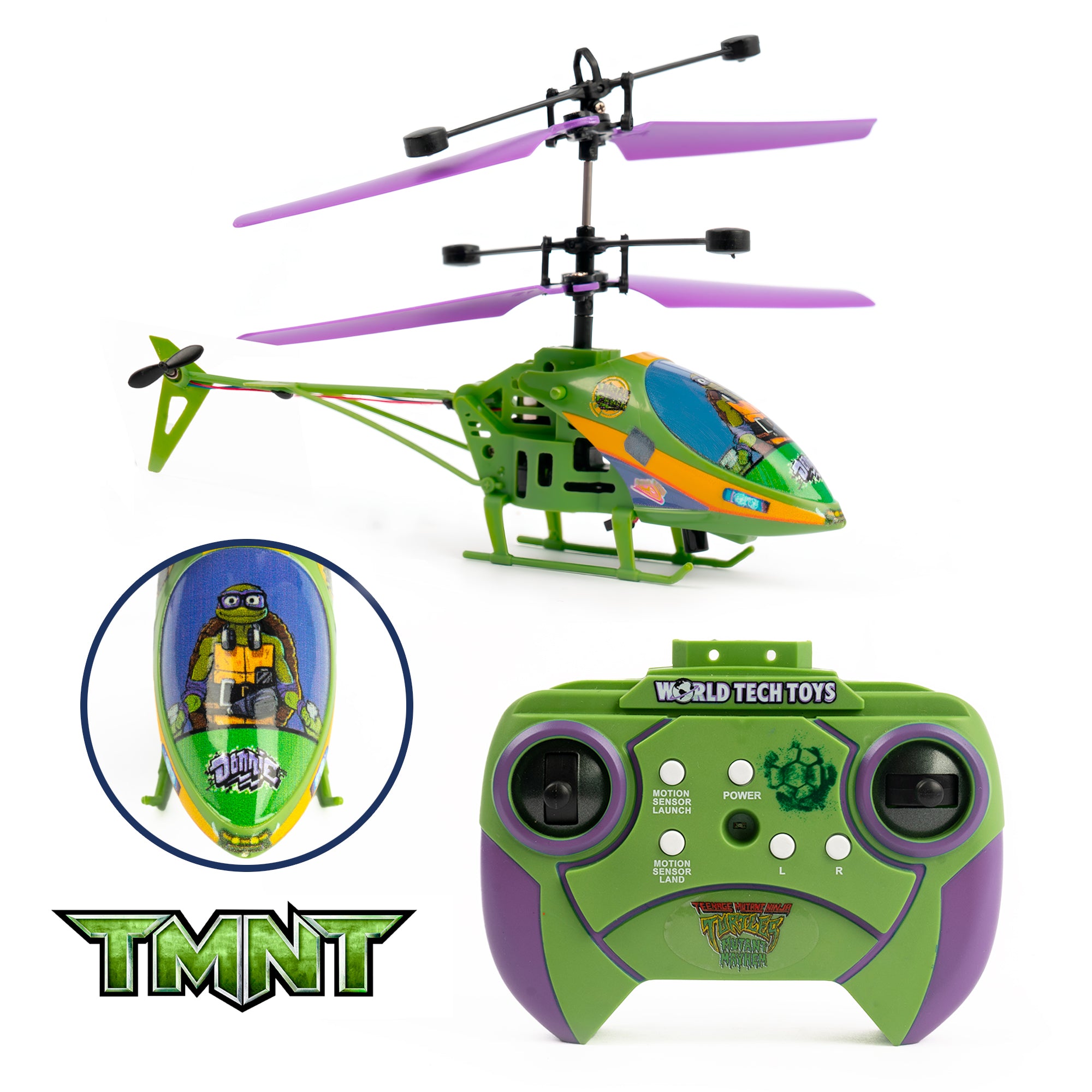 TMNT Donatello IR 2CH Helicopter