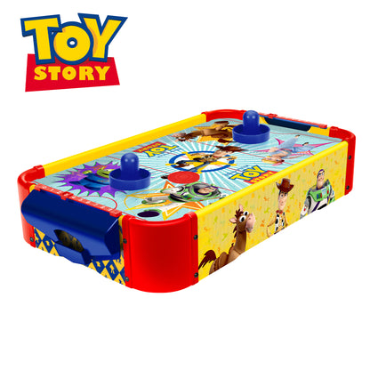 Toy Story Wooden Tabletop Air Hockey - Woody and Buzz Lightyear