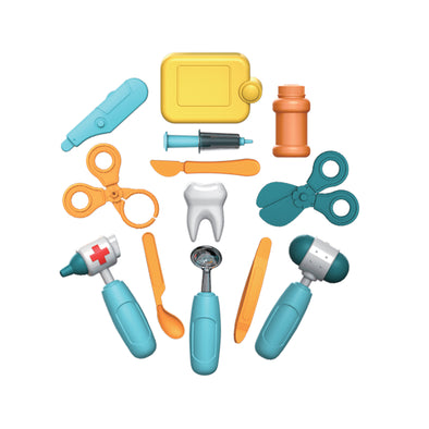 Lil' Builder Luggage Playset (36 piece) | HobbyTron™