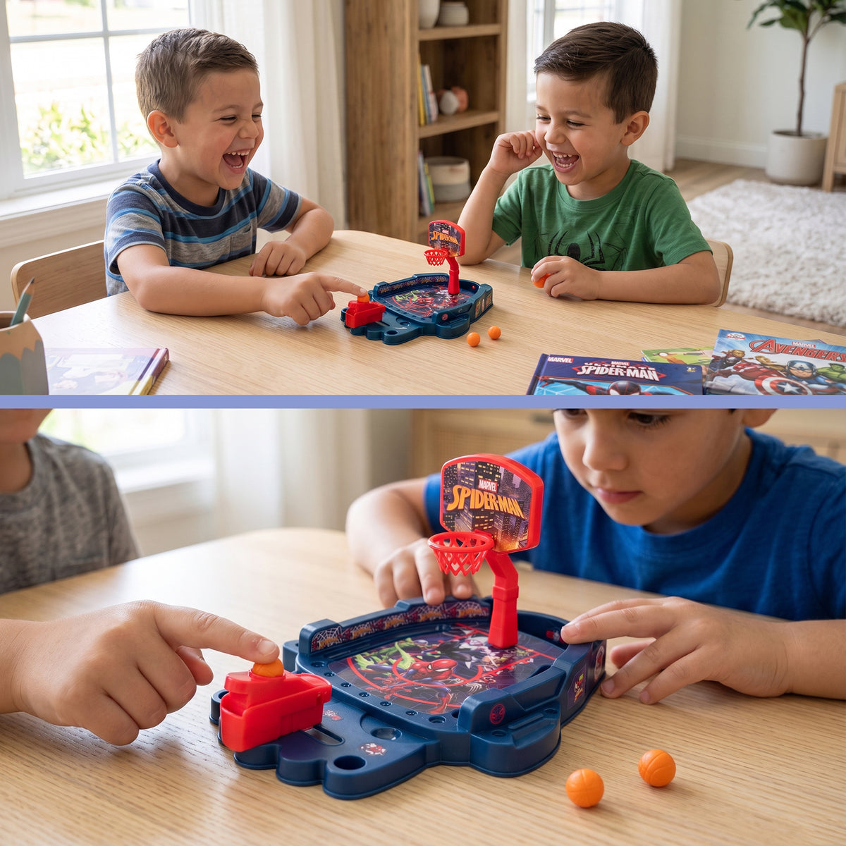 Spider-Man Mini Tabletop Basketball Game
