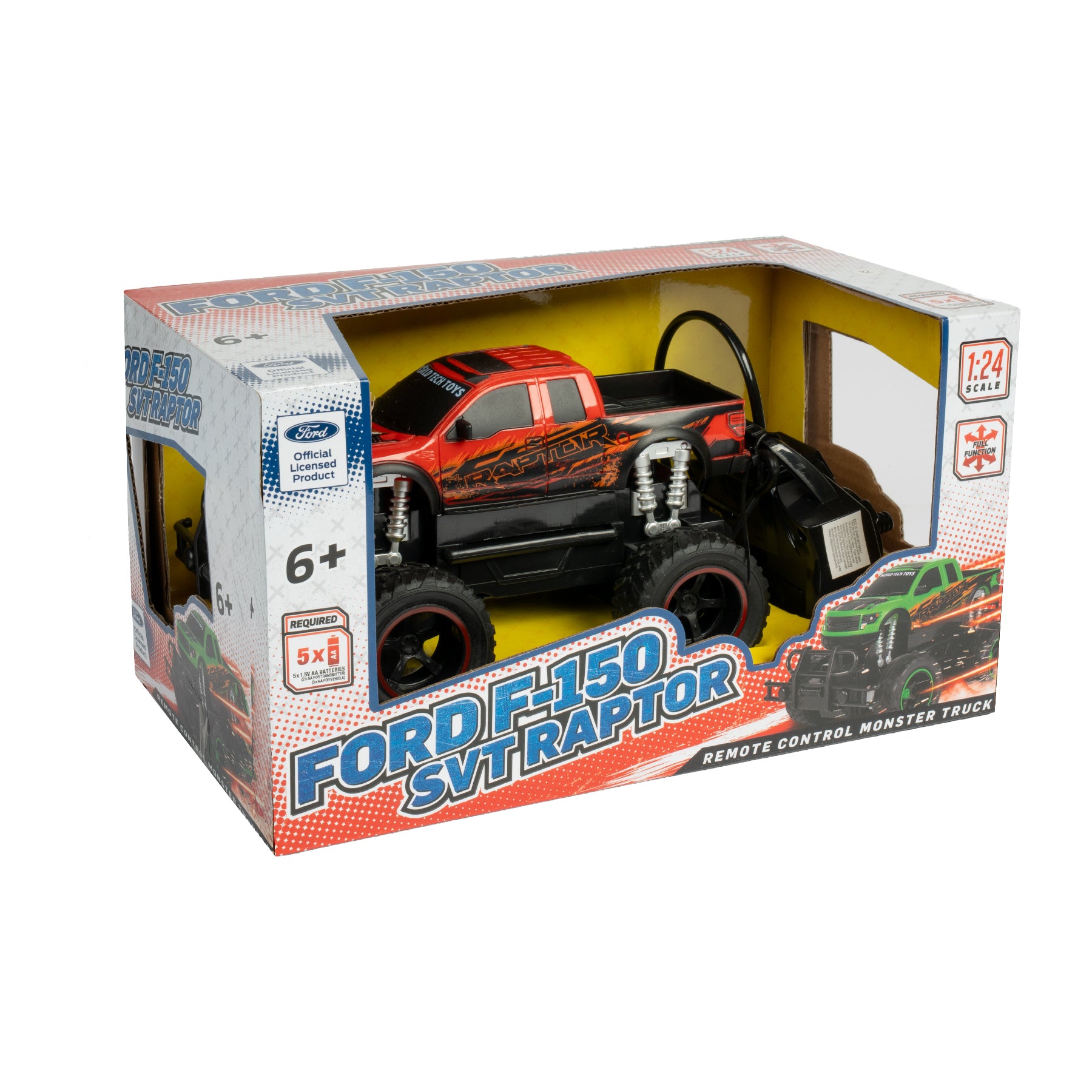 Camión Ford F-150 Raptor a control remoto [1:24]