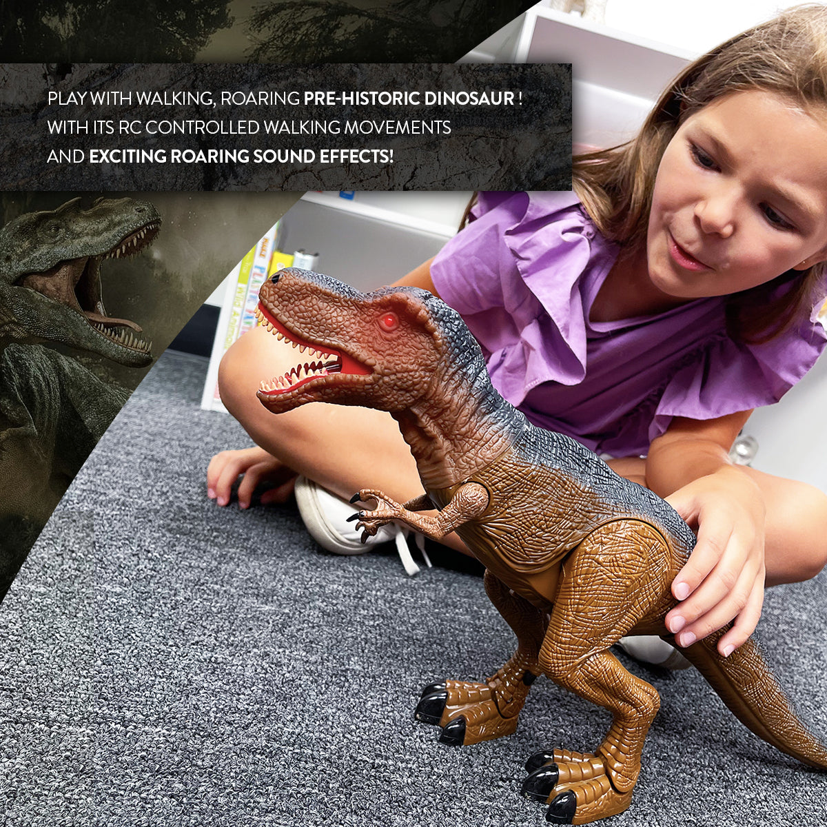 Dinosaurio caminante de Dino World