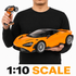1:10 McLaren 765LT 2.4Ghz RC Car with Rechargeable Battery
