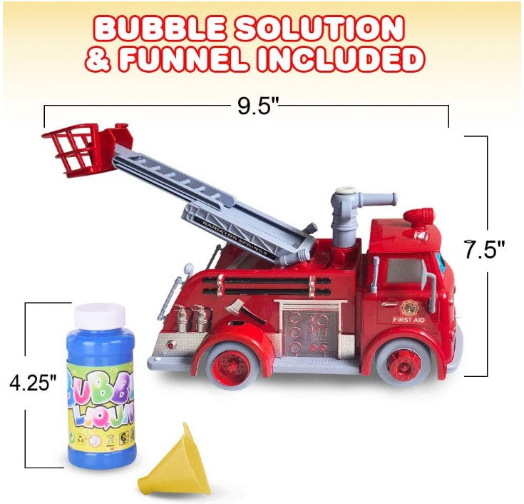 First Aid Pumper Bubble Fire Truck