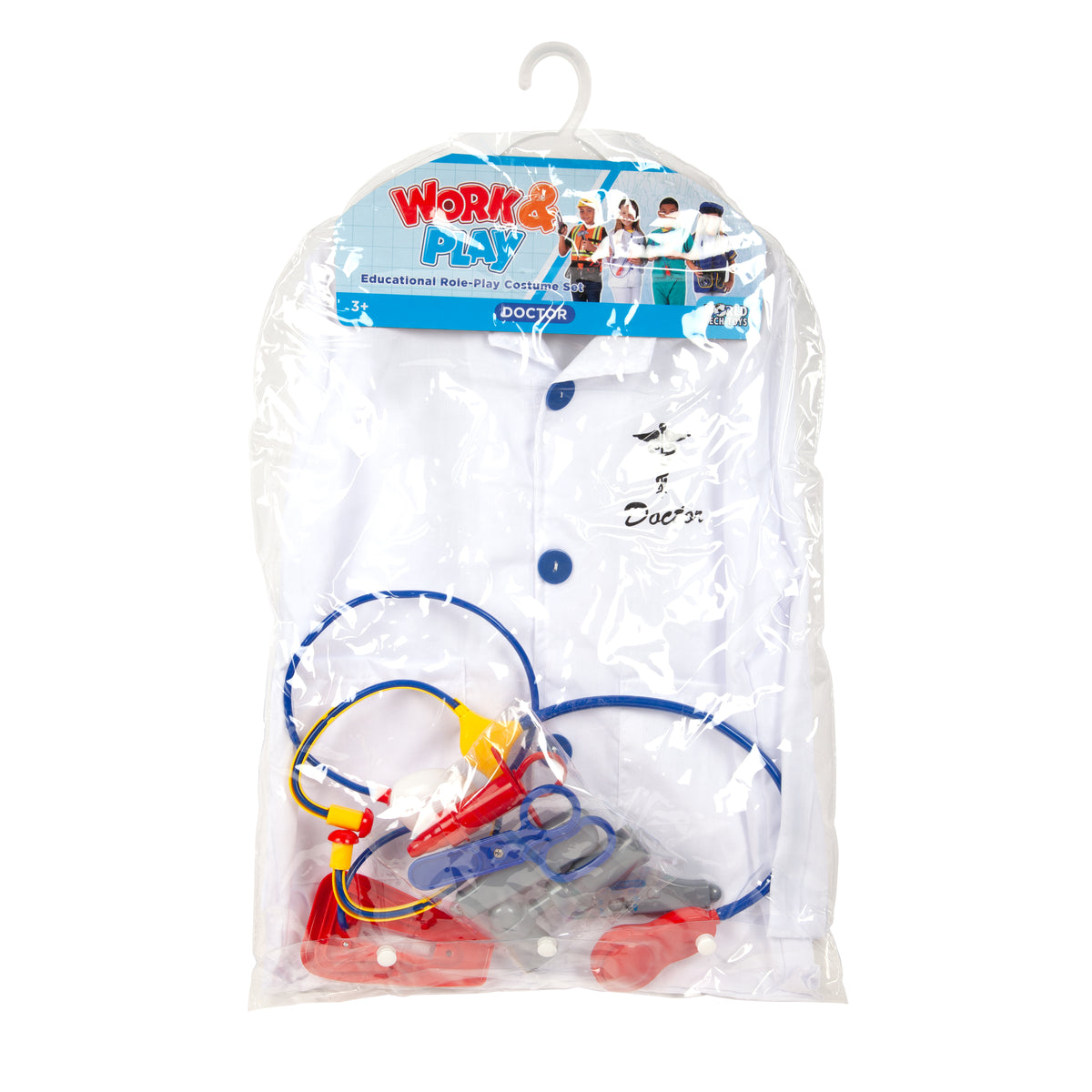 Conjunto de disfraz de médico