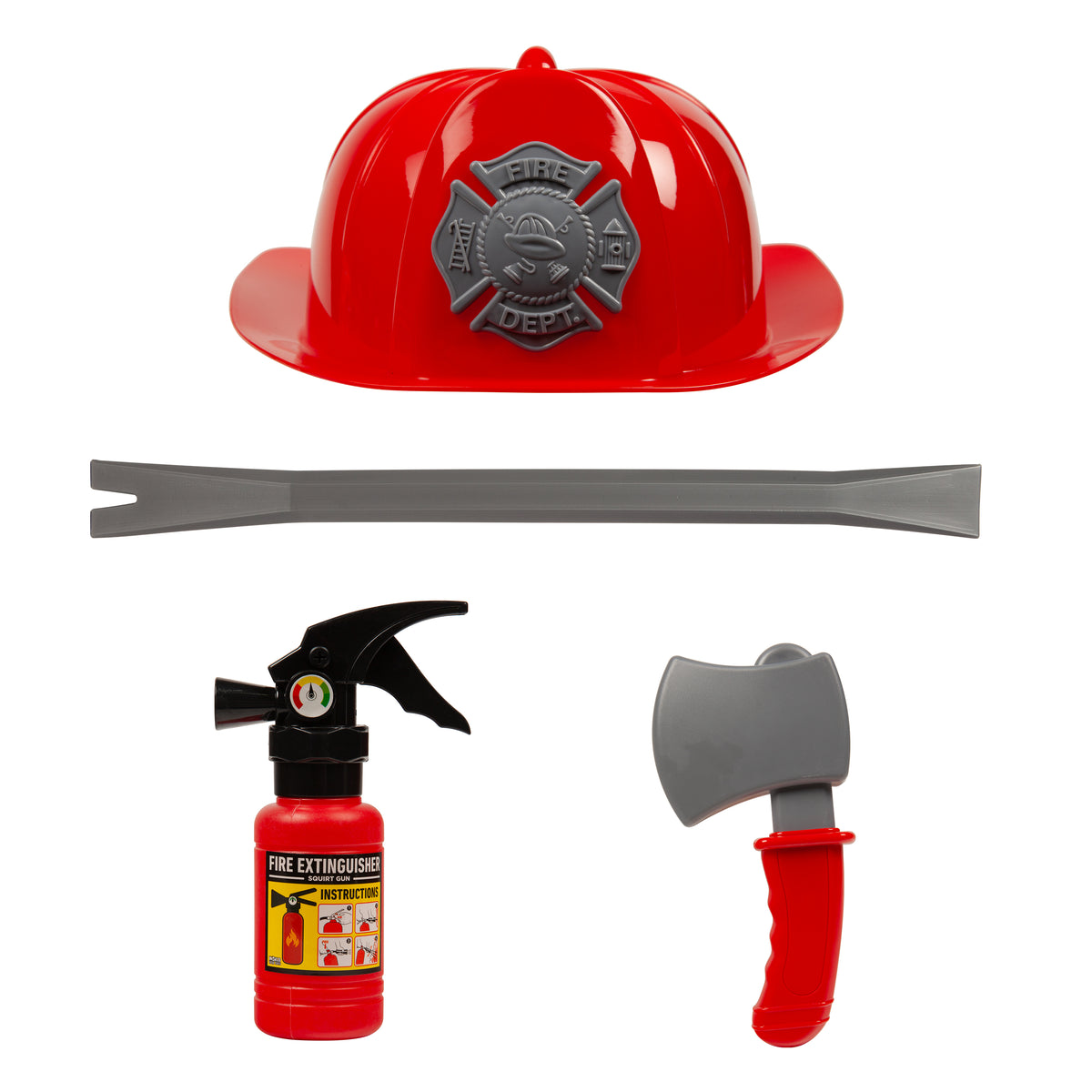 Conjunto de disfraz de bombero