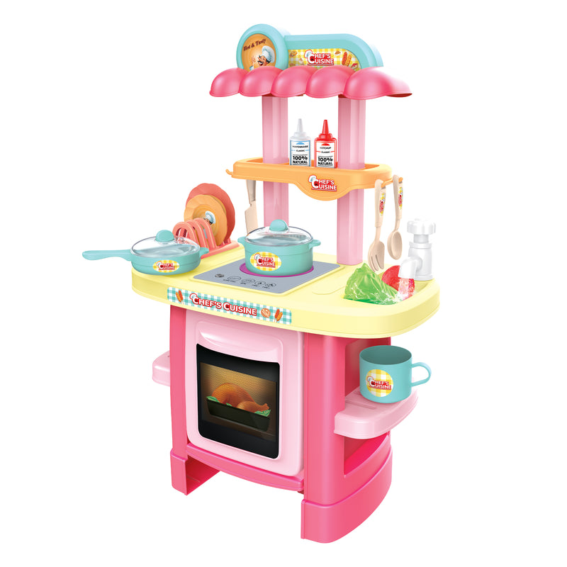 Chef's Cuisine Kid's Kitchen Playset (28 Pieces)