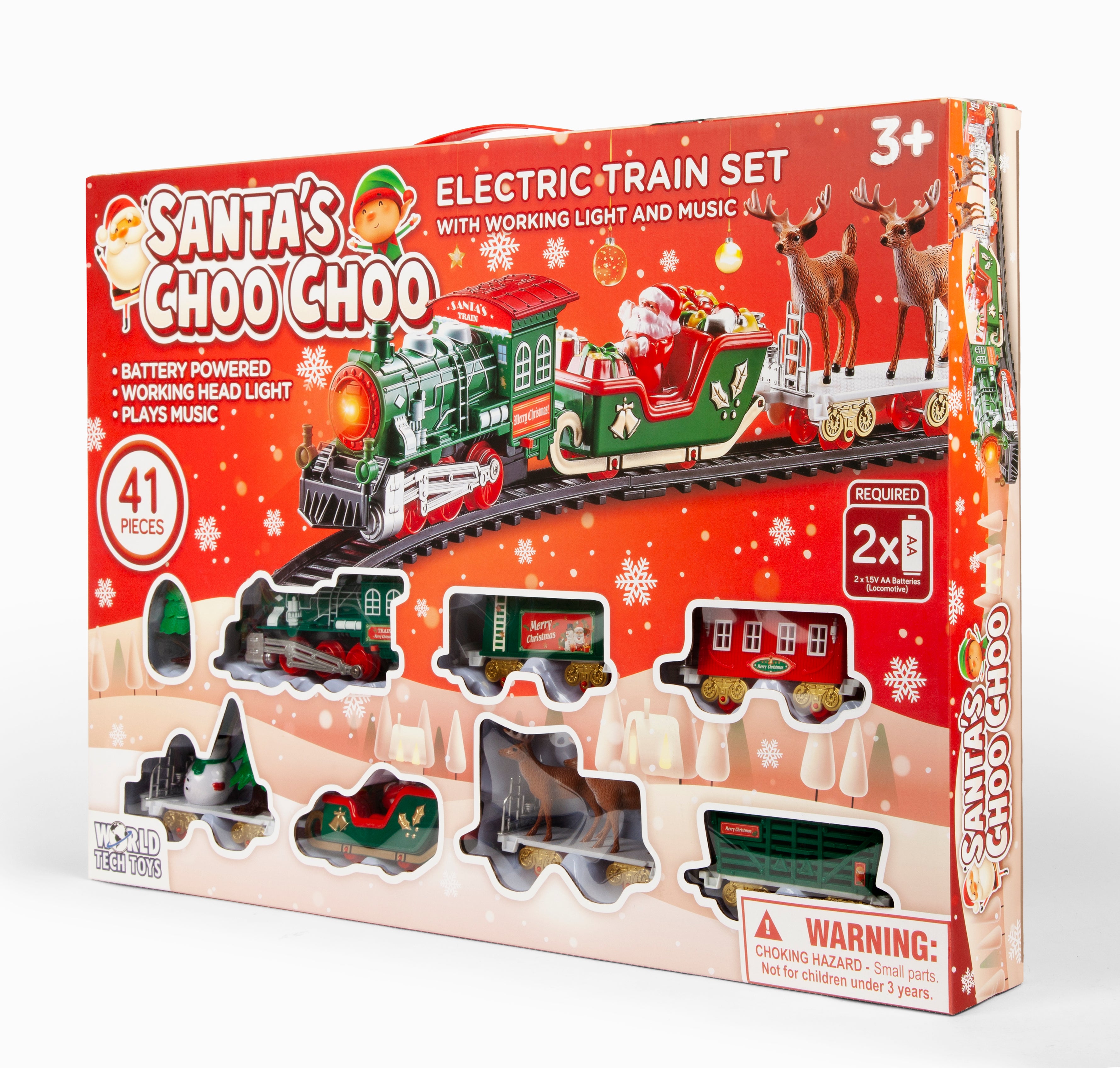 Santa's Choo Choo Train -  Christmas Train Set