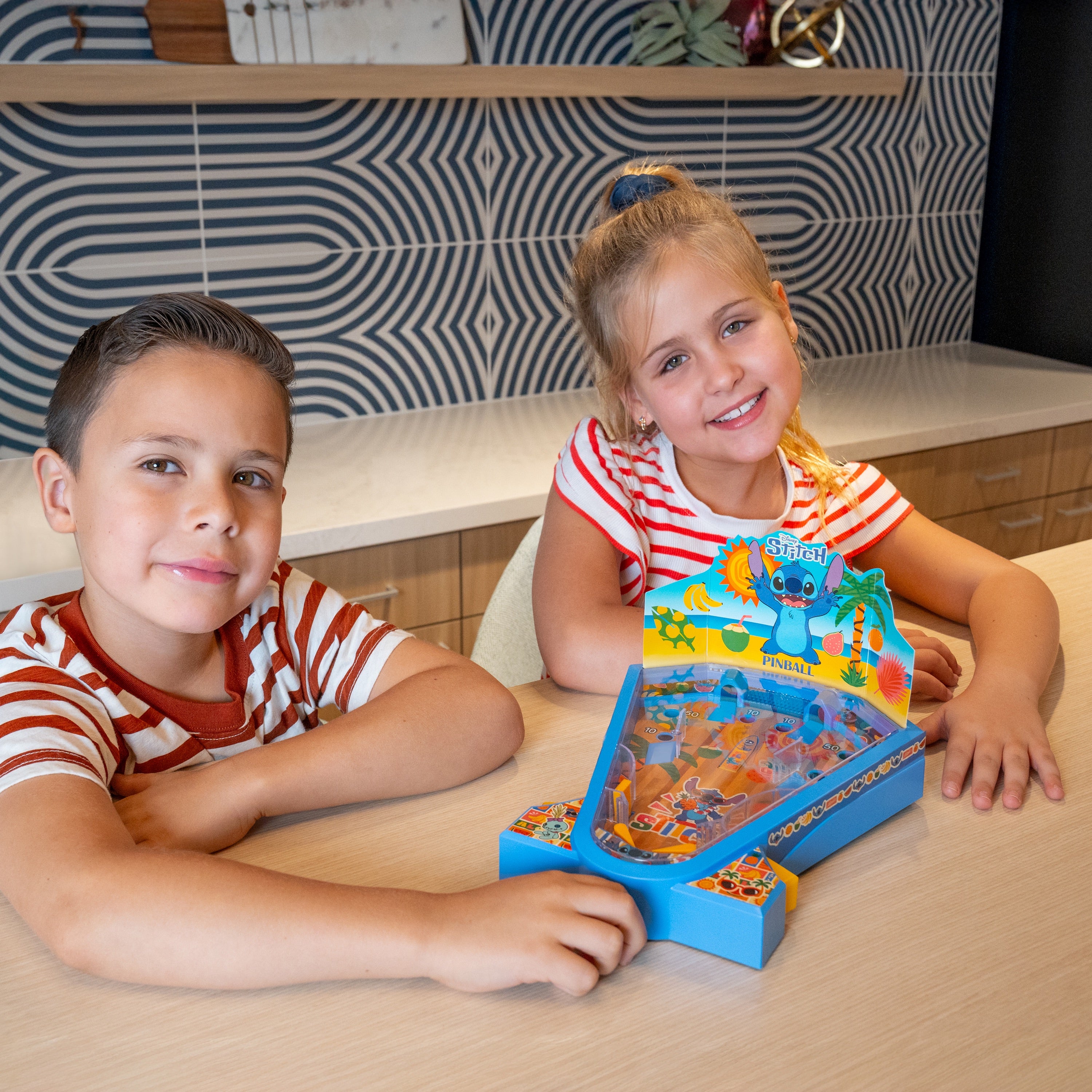 Disney Stitch Mini Tabletop Pinball Game