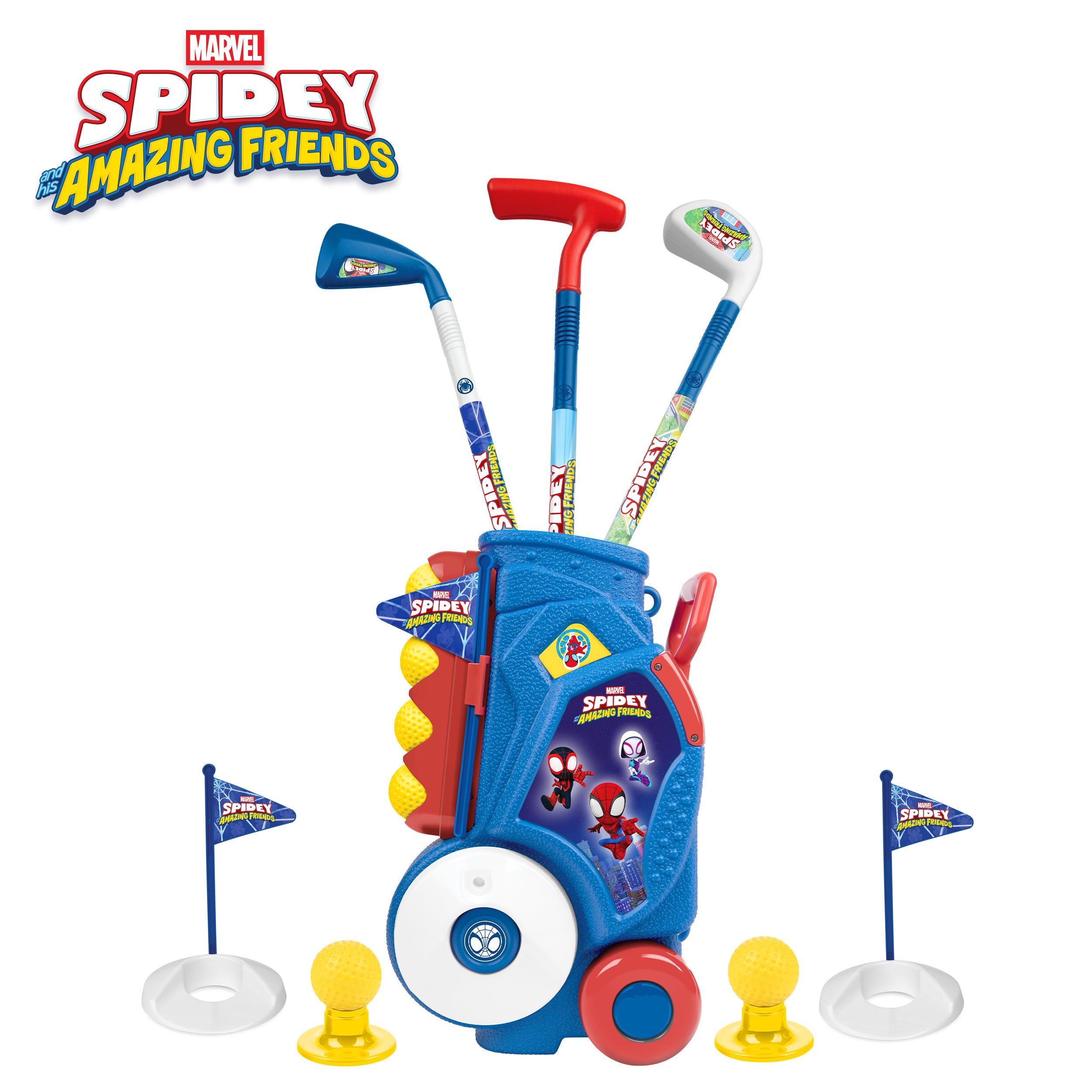 Spidey & his Amazing Friends Golf Caddy Playset