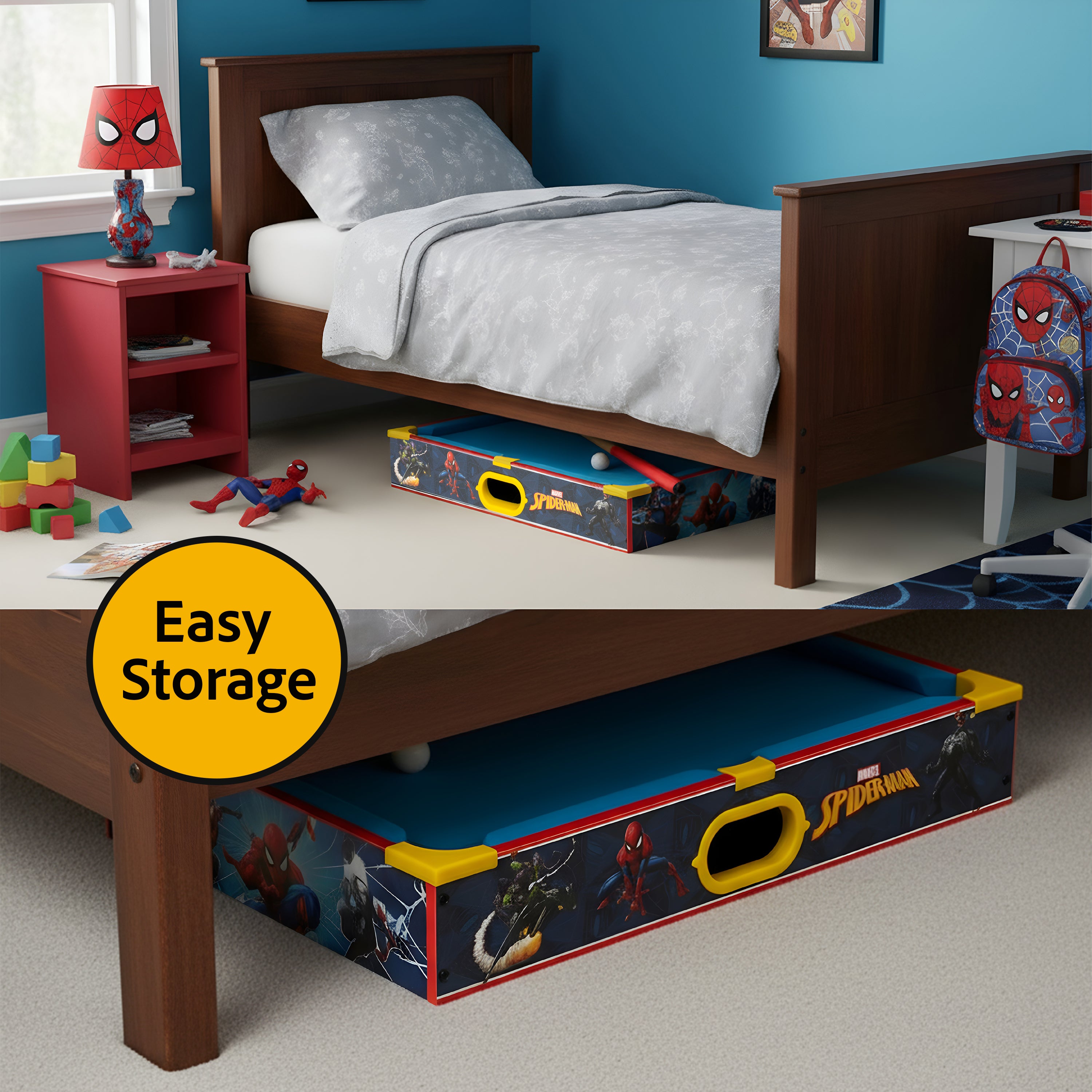 Spider-Man Wooden Tabletop Pool Table