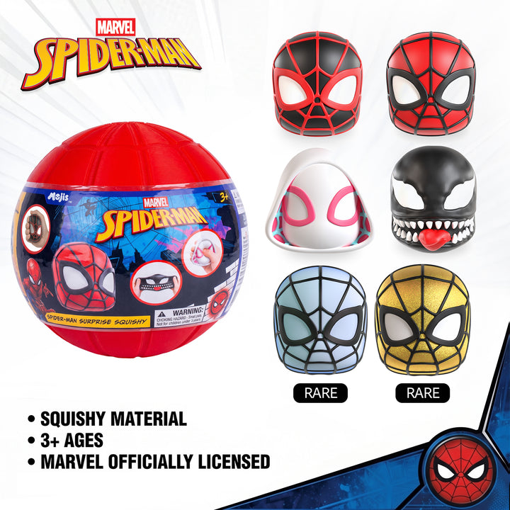 Mojis Marvel Spider-Man Surprise Squishes