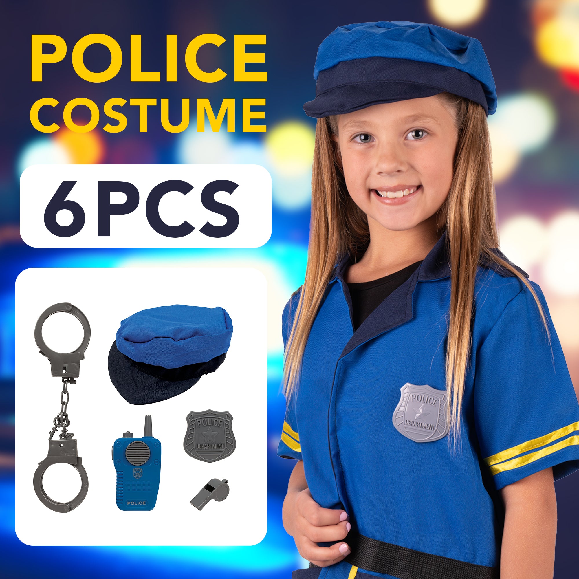 Police Officer Costume Set