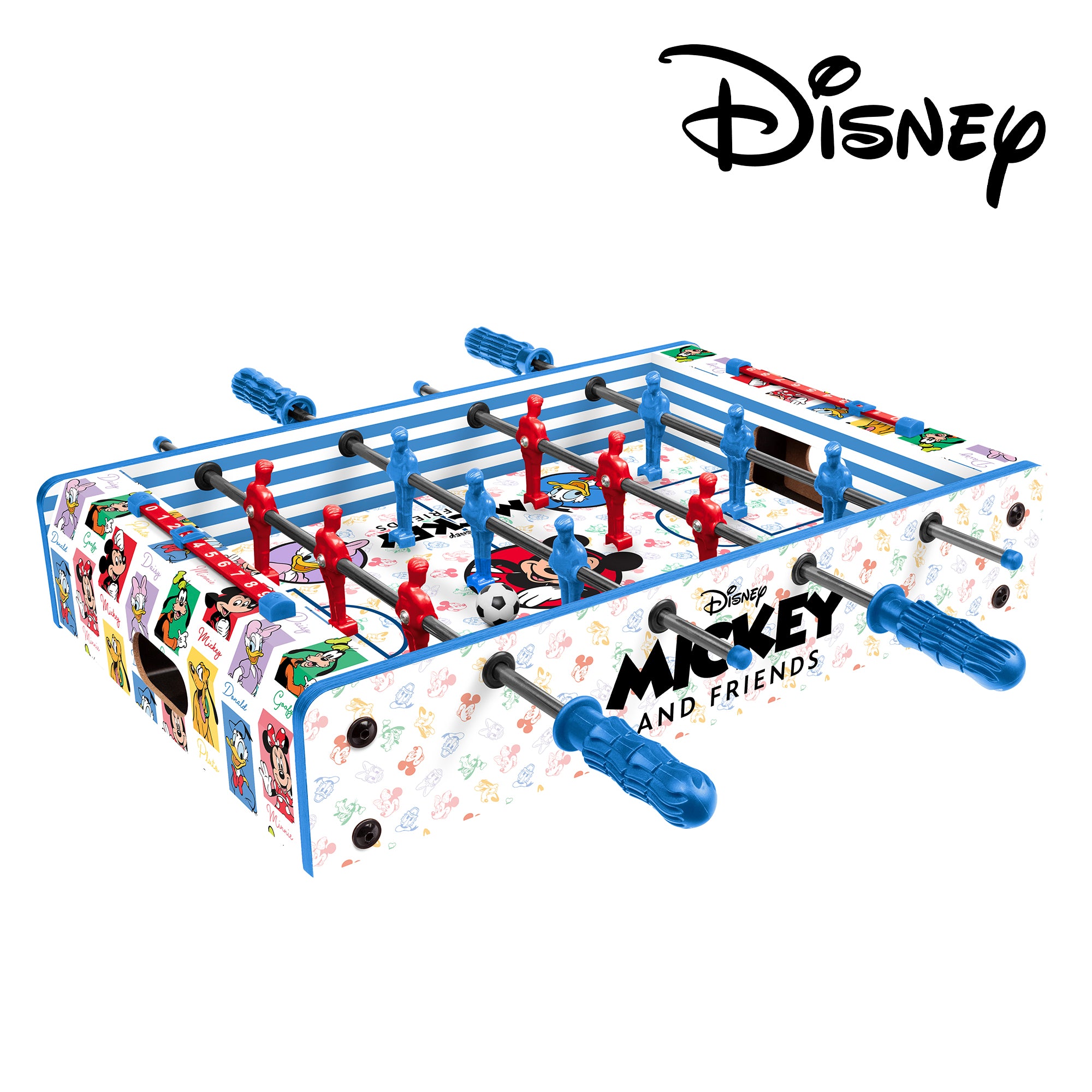 Mickey Mouse Wooden Tabletop Foosball Game